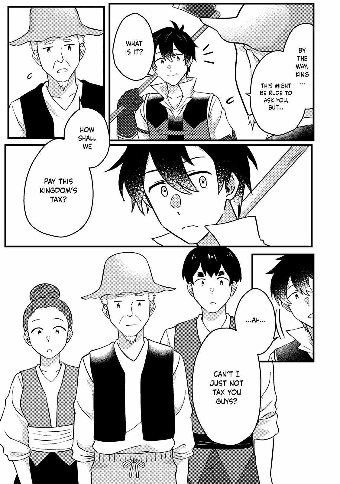 Revolution in production with the blessings of the gods - While living a leisurely, slow life in a corner of another world, somehow a diverse group of people gathered to form the strongest nation... Chapter 13.3 page 4