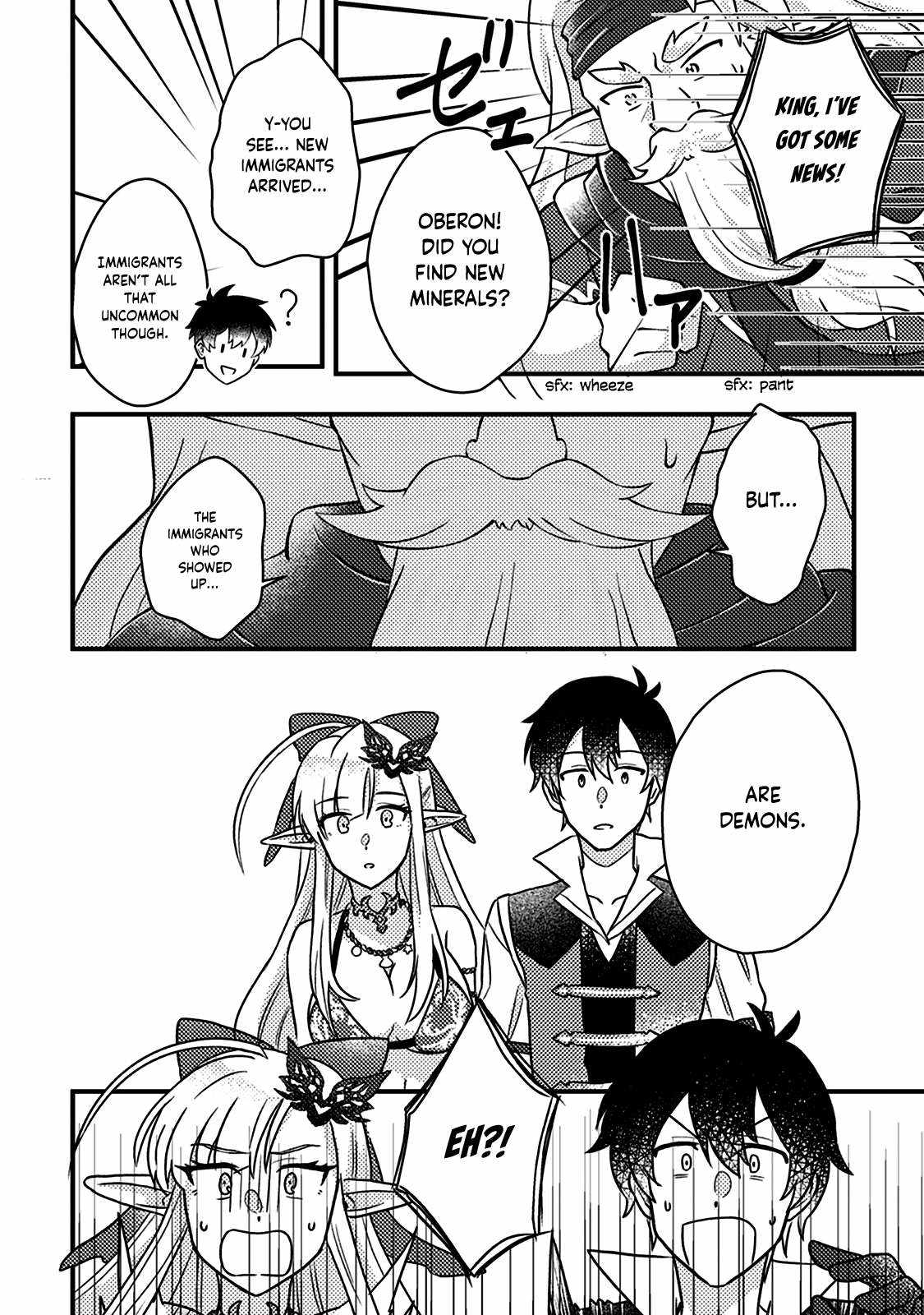 Revolution in production with the blessings of the gods - While living a leisurely, slow life in a corner of another world, somehow a diverse group of people gathered to form the strongest nation... Chapter 13.3 page 7