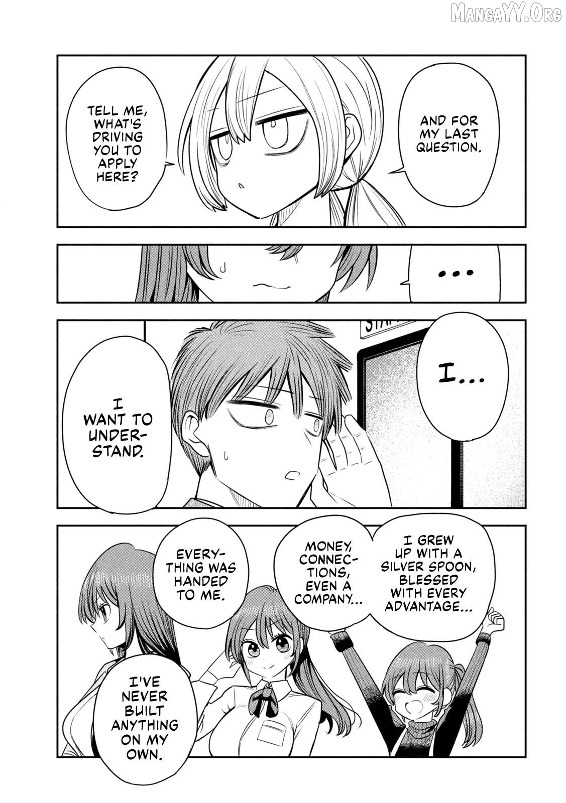 Sachou to Sake to Hoshi Chapter 37 page 17