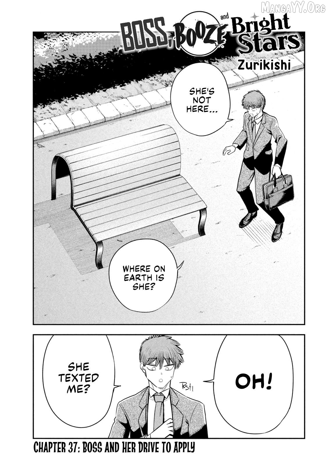 Sachou to Sake to Hoshi Chapter 37 page 1