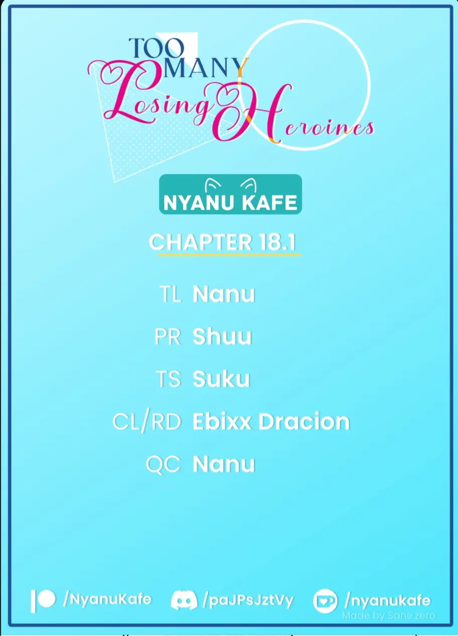 Too Many Losing Heroines! Chapter 18.1 page 1