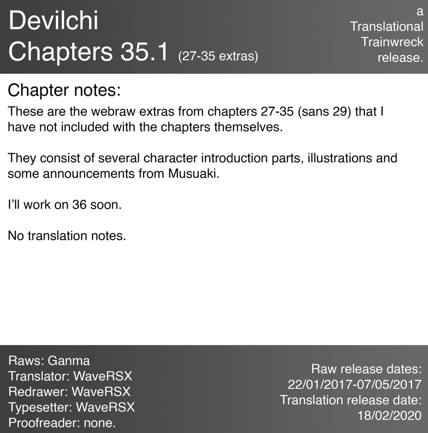 Devilchi Chapter 35.1 page 1