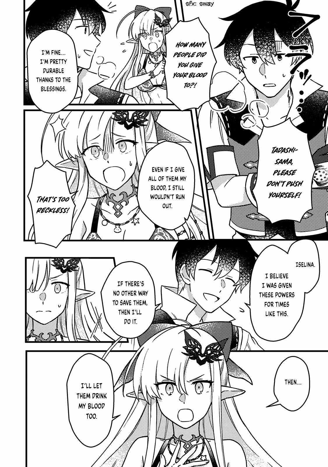 Revolution in production with the blessings of the gods - While living a leisurely, slow life in a corner of another world, somehow a diverse group of people gathered to form the strongest nation... Chapter 14.1 page 11