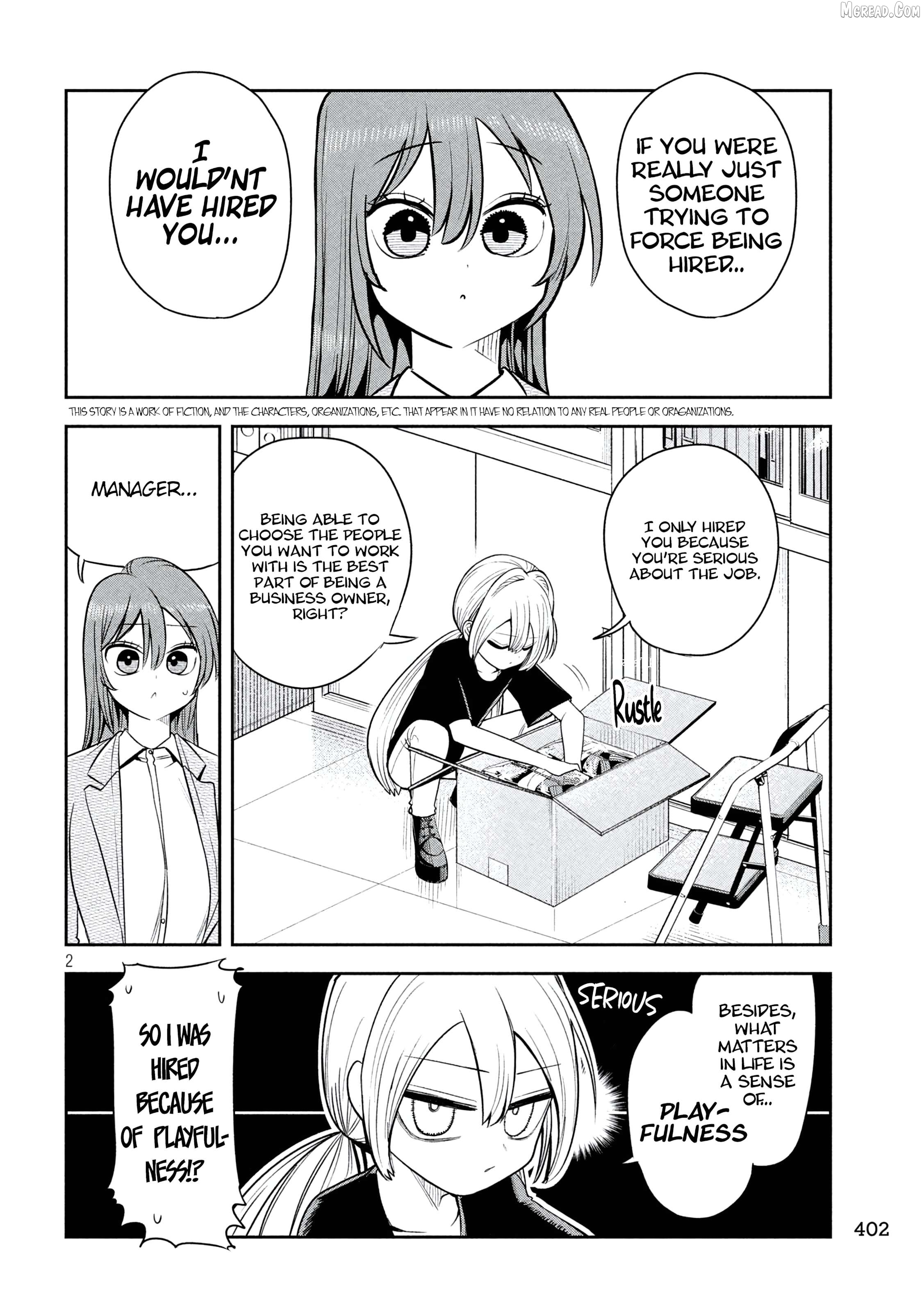 Sachou to Sake to Hoshi Chapter 38 page 2