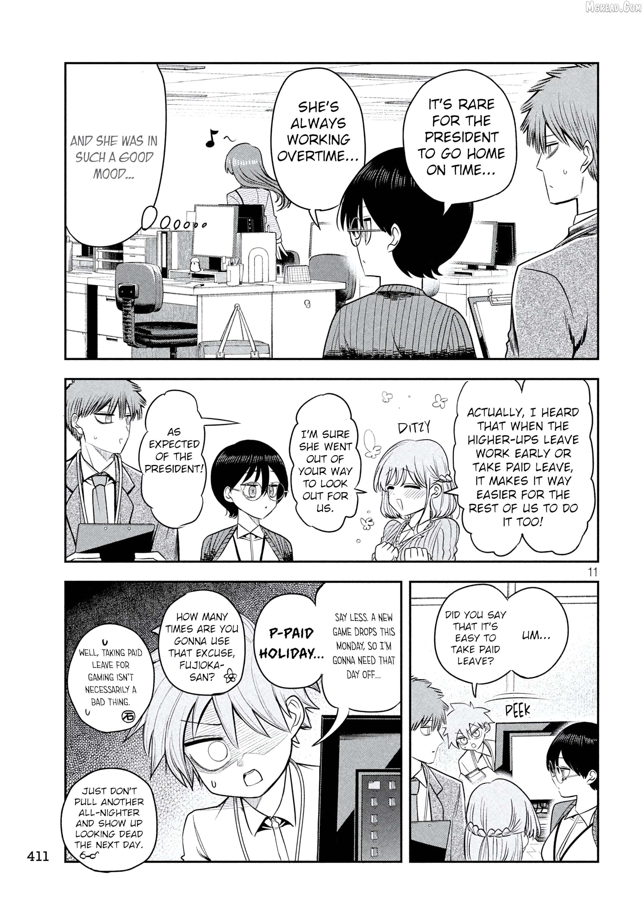 Sachou to Sake to Hoshi Chapter 38 page 11