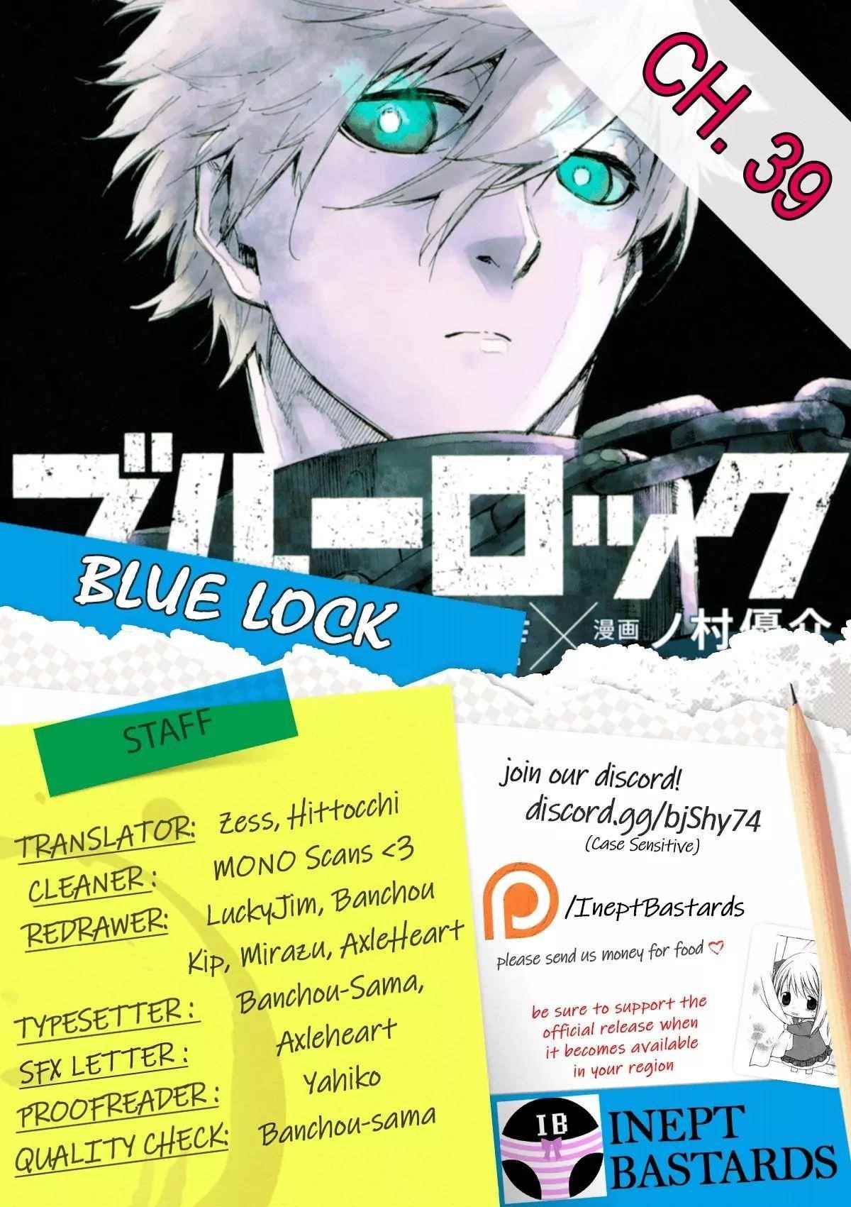 Blue Lock Chapter 39 page 2