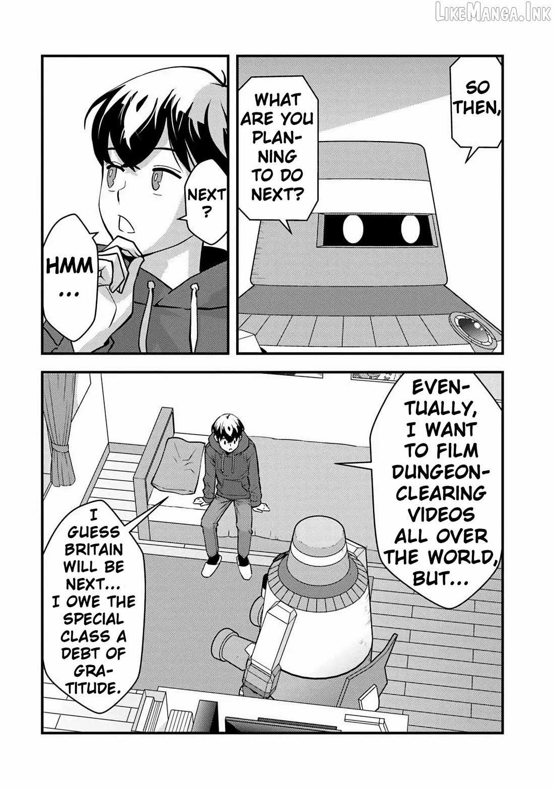 The hero returns from another world, becomes an influencer, and earns money in the real world, where dungeons have appeared! Chapter 32 page 6