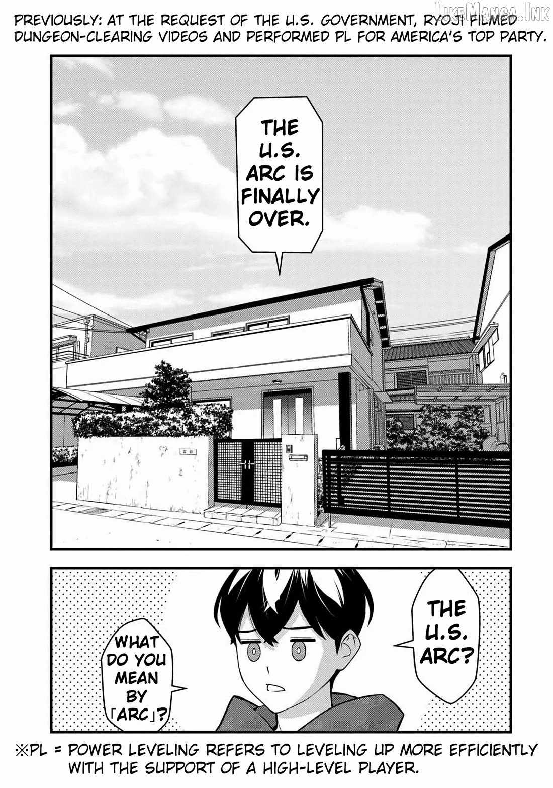 The hero returns from another world, becomes an influencer, and earns money in the real world, where dungeons have appeared! Chapter 32 page 3
