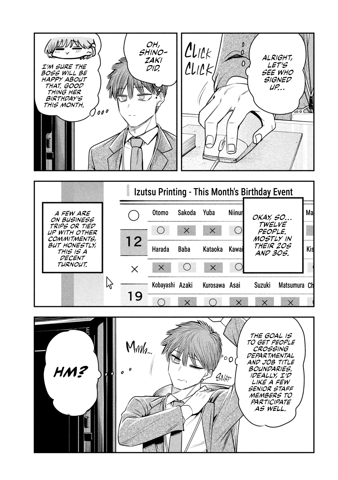 Sachou to Sake to Hoshi Chapter 40 page 15