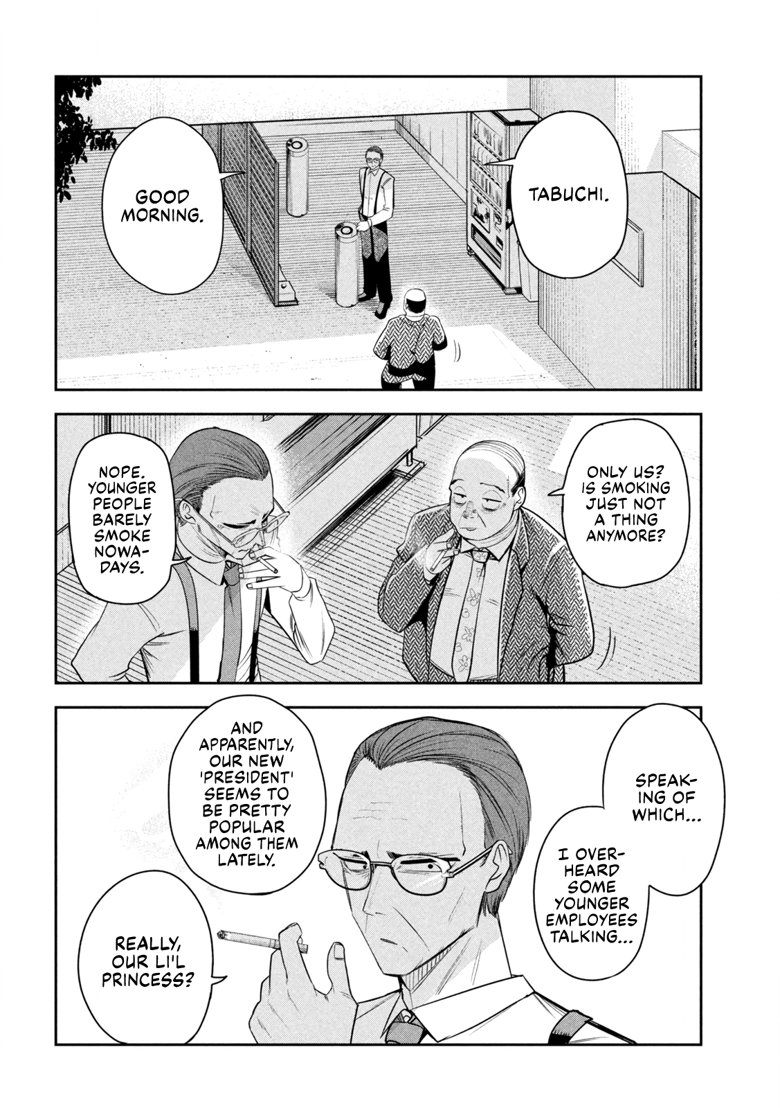 Sachou to Sake to Hoshi Chapter 40 page 2