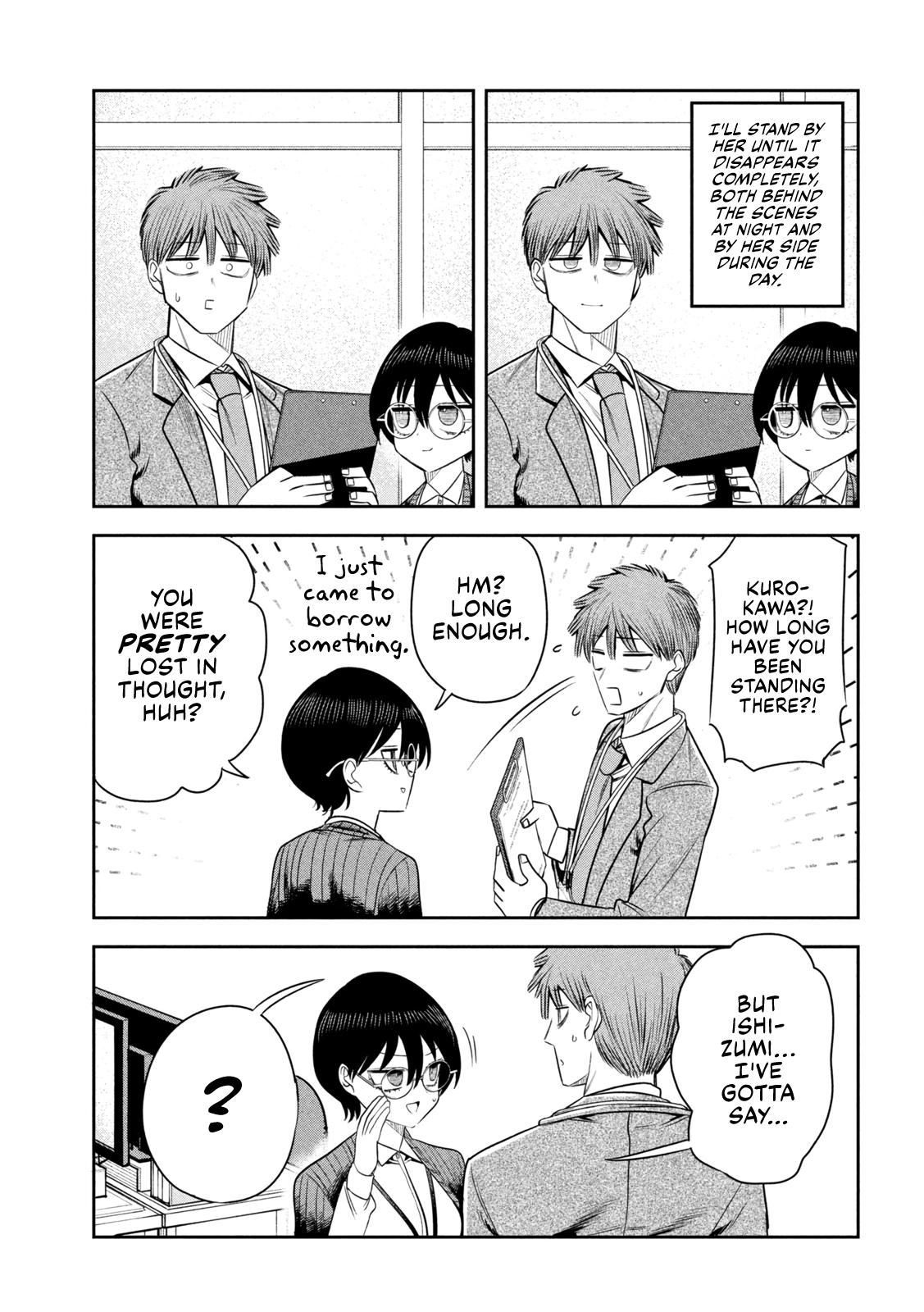 Sachou to Sake to Hoshi Chapter 40 page 9