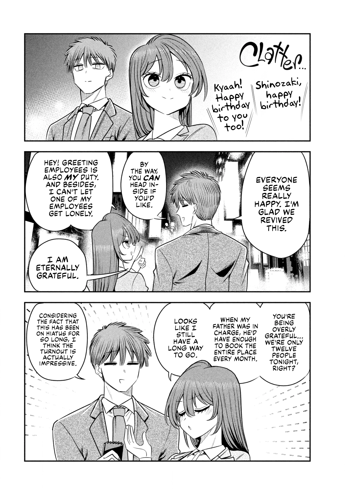 Sachou to Sake to Hoshi Chapter 40 page 18