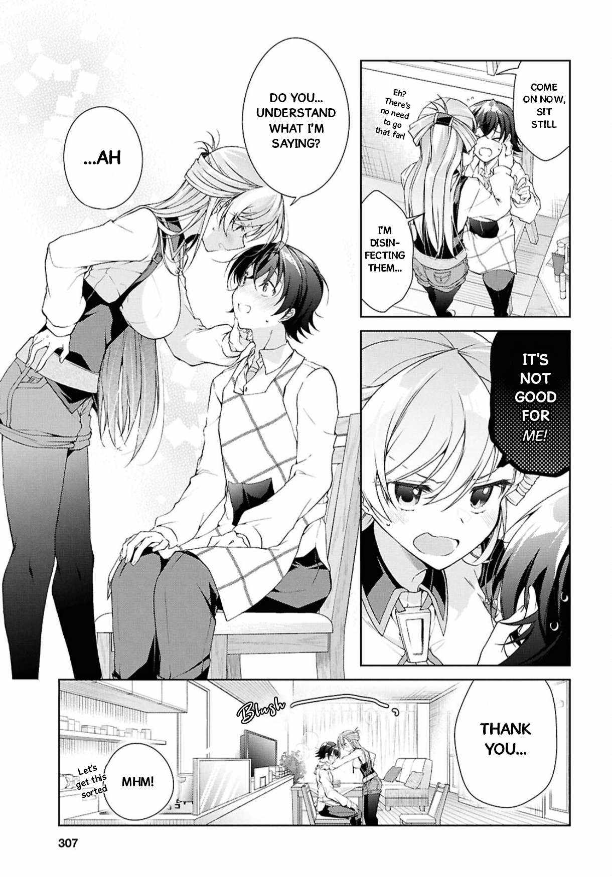 Isshiki-san wa Koi wo shiritai Chapter 38.1 page 8