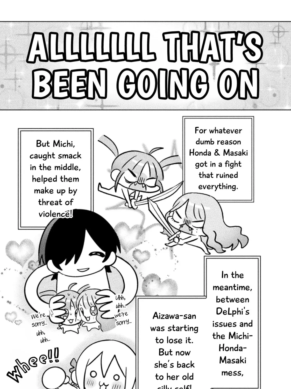 Mietemasu yo! Aizawa-san Chapter 31 page 1