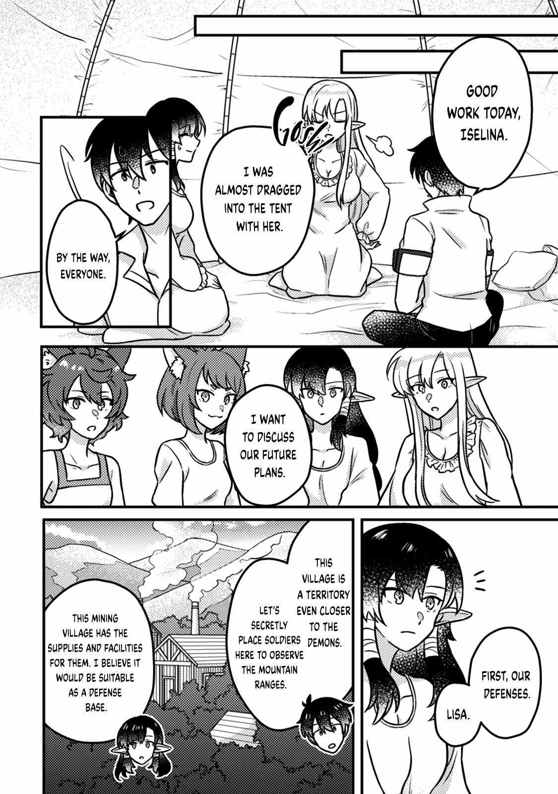 Revolution in production with the blessings of the gods - While living a leisurely, slow life in a corner of another world, somehow a diverse group of people gathered to form the strongest nation... Chapter 15.2 page 7