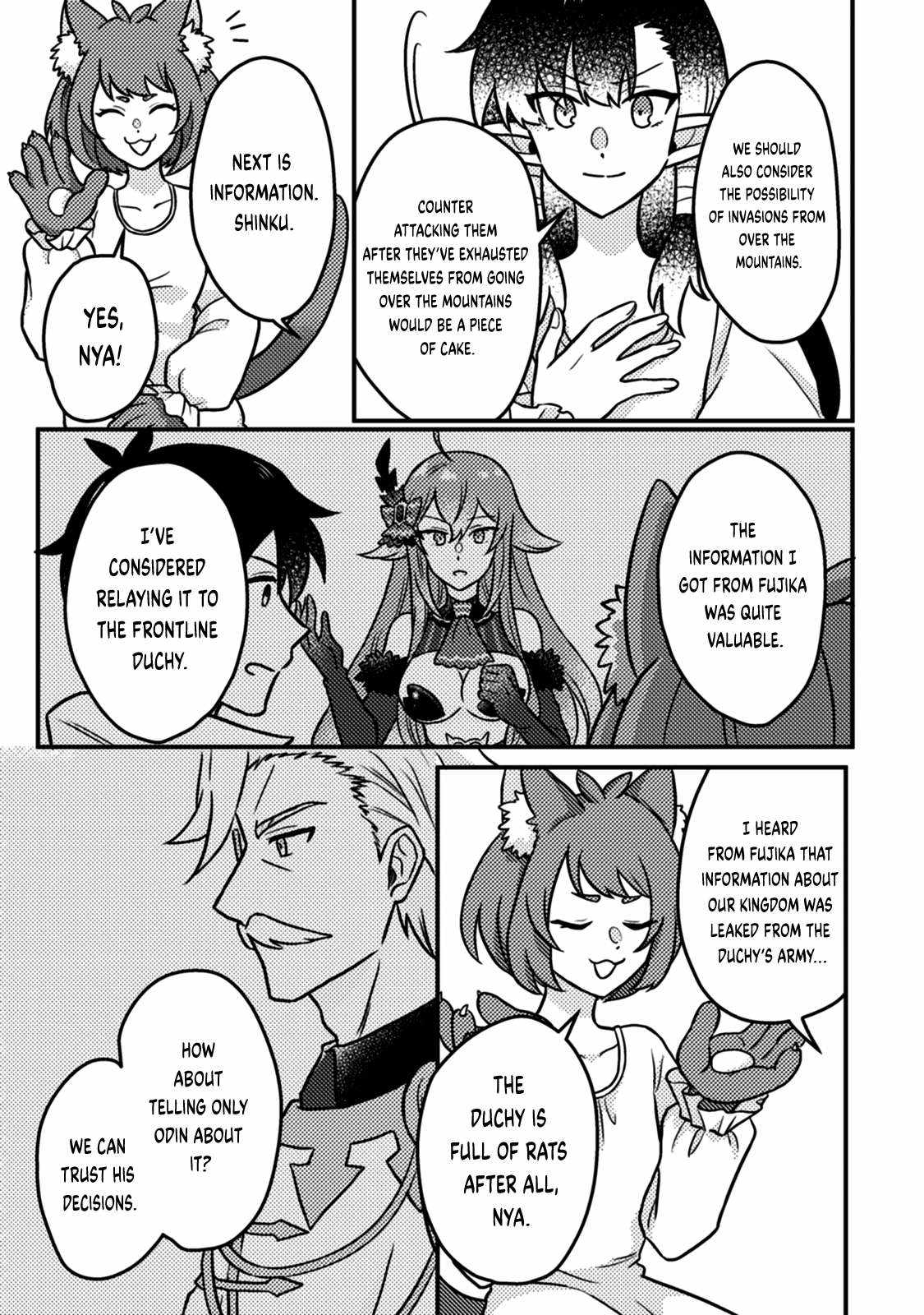 Revolution in production with the blessings of the gods - While living a leisurely, slow life in a corner of another world, somehow a diverse group of people gathered to form the strongest nation... Chapter 15.2 page 8