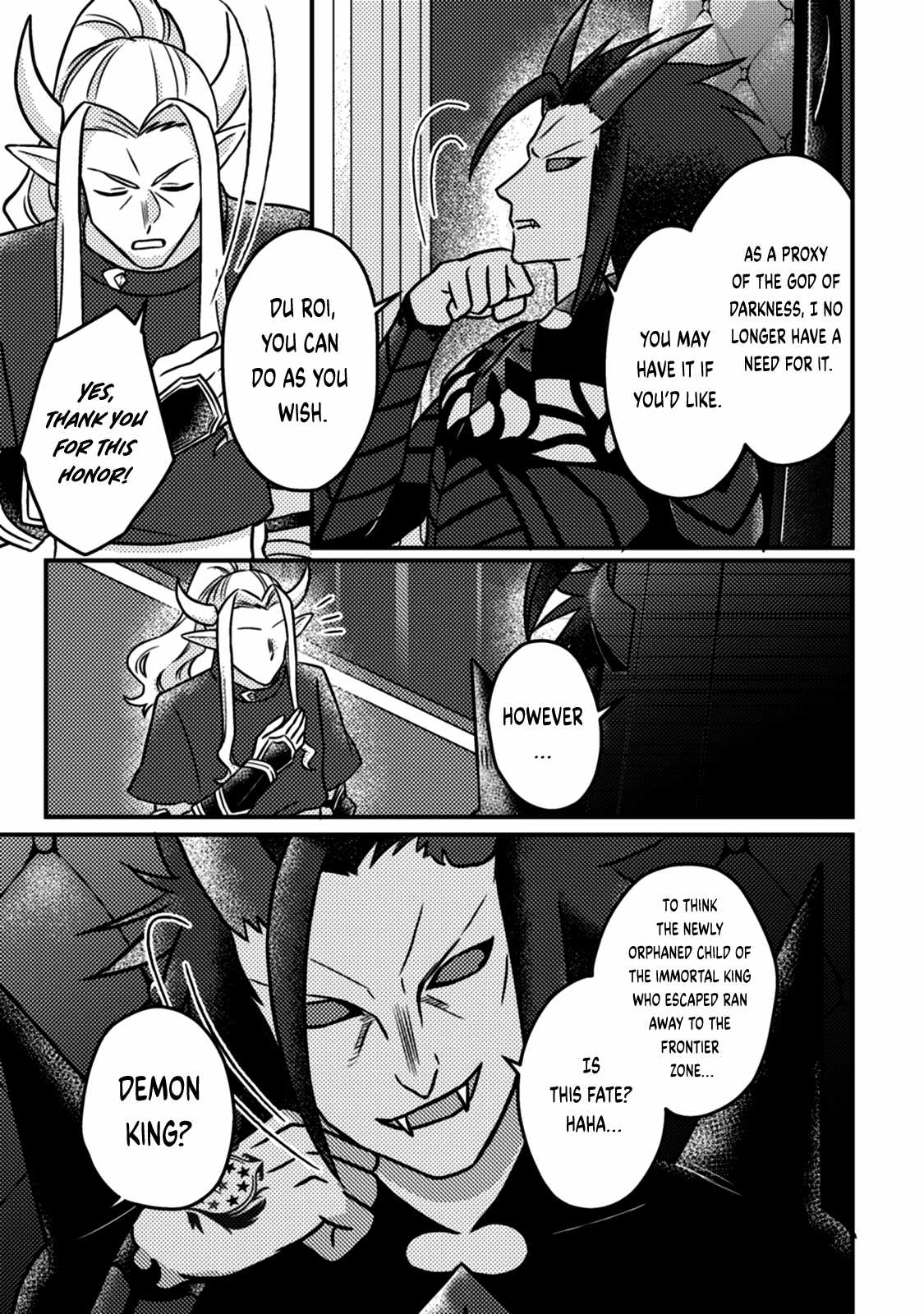 Revolution in production with the blessings of the gods - While living a leisurely, slow life in a corner of another world, somehow a diverse group of people gathered to form the strongest nation... Chapter 15.3 page 8