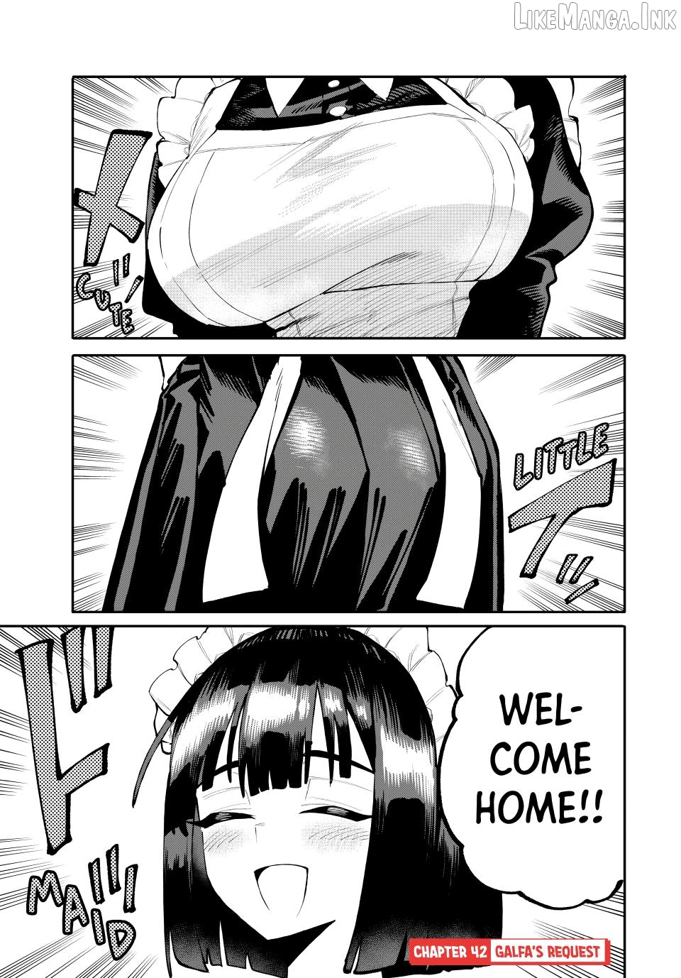 Okāsan Bōkensha, Roguin Bōnasu de Sukiru “Shufu” ni Mezamemashita. Shuuichi Moraeru Chirashi de Bōkensha Seikatsu Ganbarimasu! Chapter 42 page 1