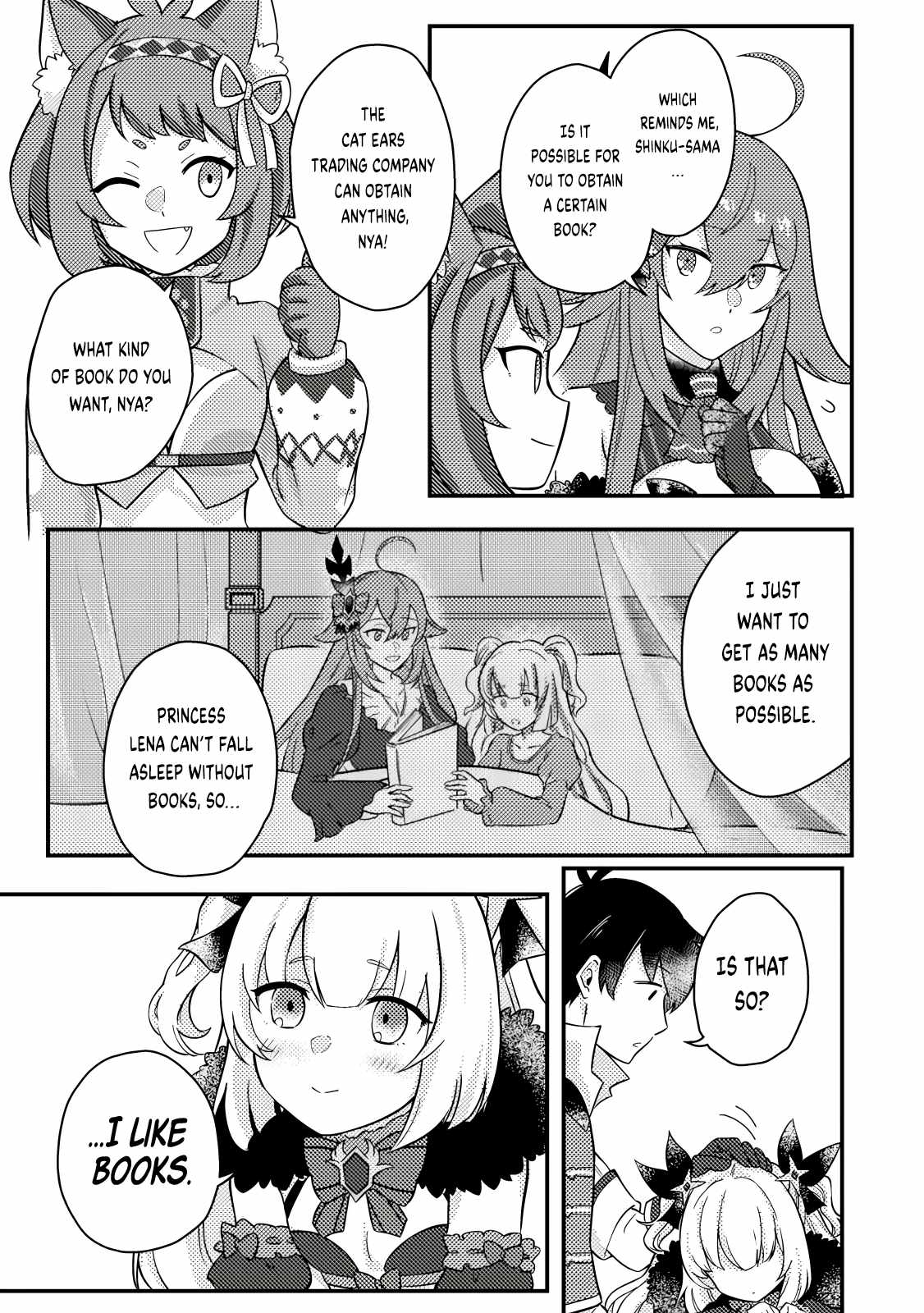 Revolution in production with the blessings of the gods - While living a leisurely, slow life in a corner of another world, somehow a diverse group of people gathered to form the strongest nation... Chapter 16.1 page 6