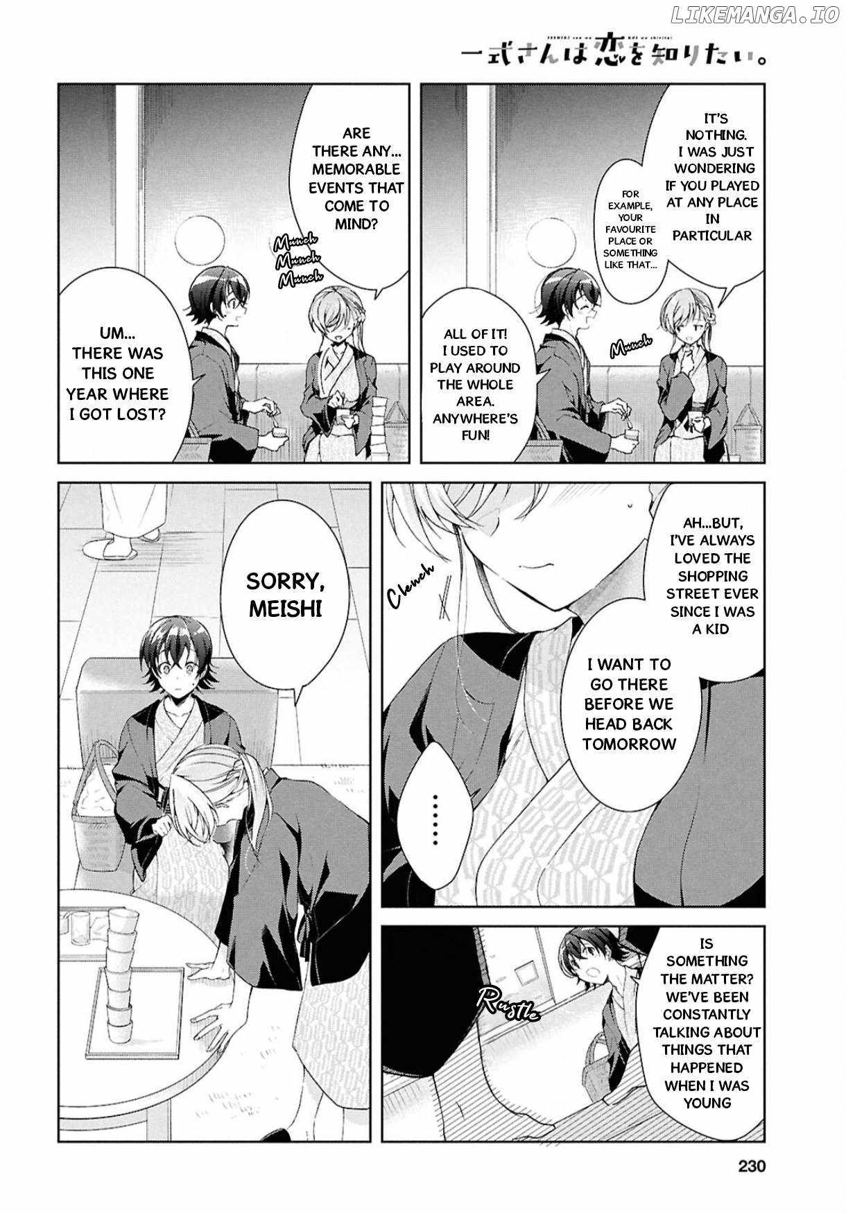 Isshiki-san wa Koi wo shiritai Chapter 40 page 15