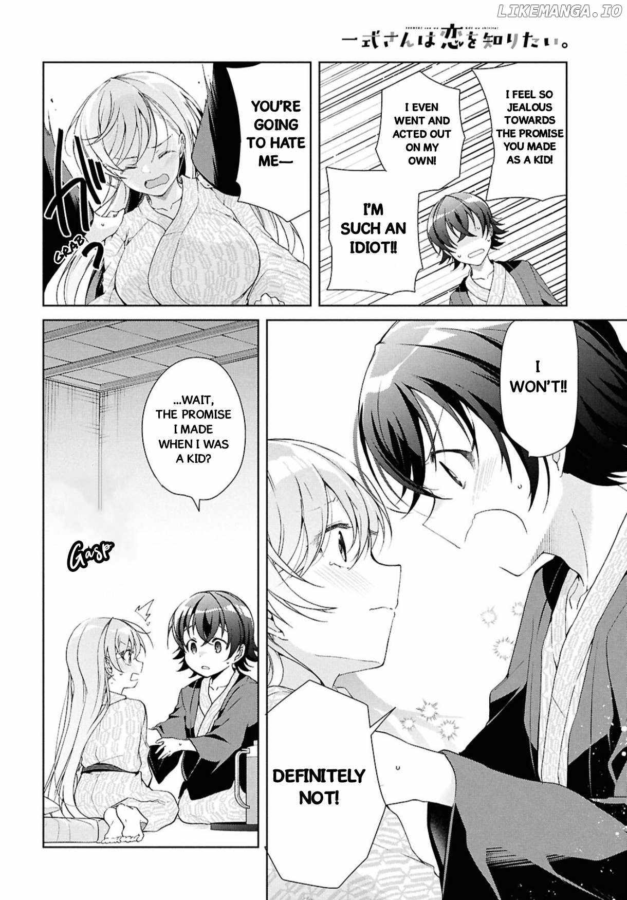 Isshiki-san wa Koi wo shiritai Chapter 40 page 30