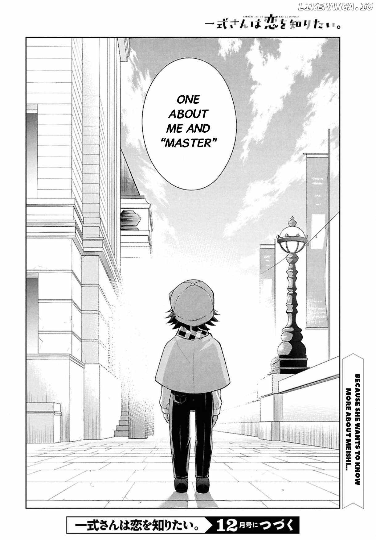 Isshiki-san wa Koi wo shiritai Chapter 40 page 34