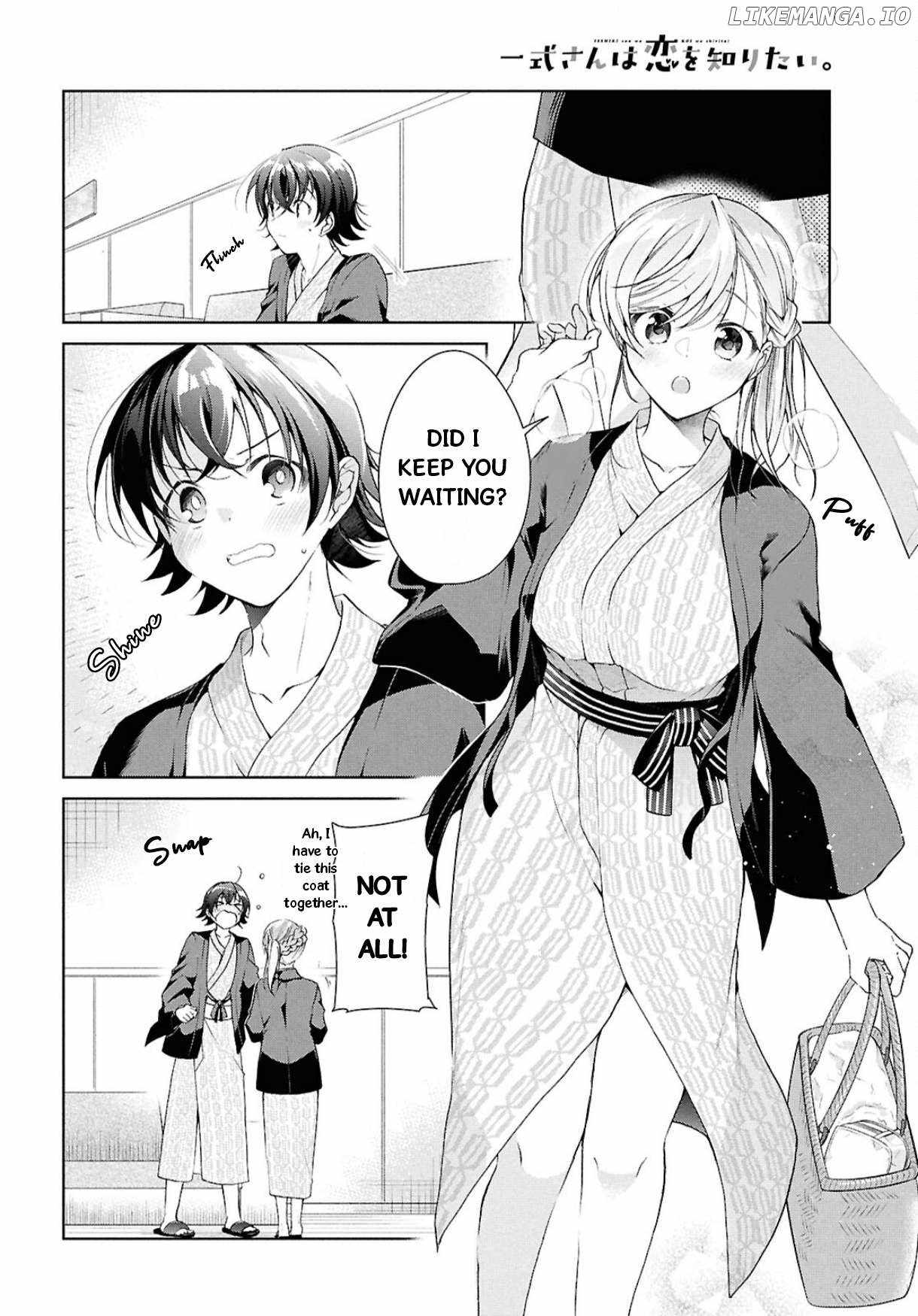Isshiki-san wa Koi wo shiritai Chapter 40 page 11