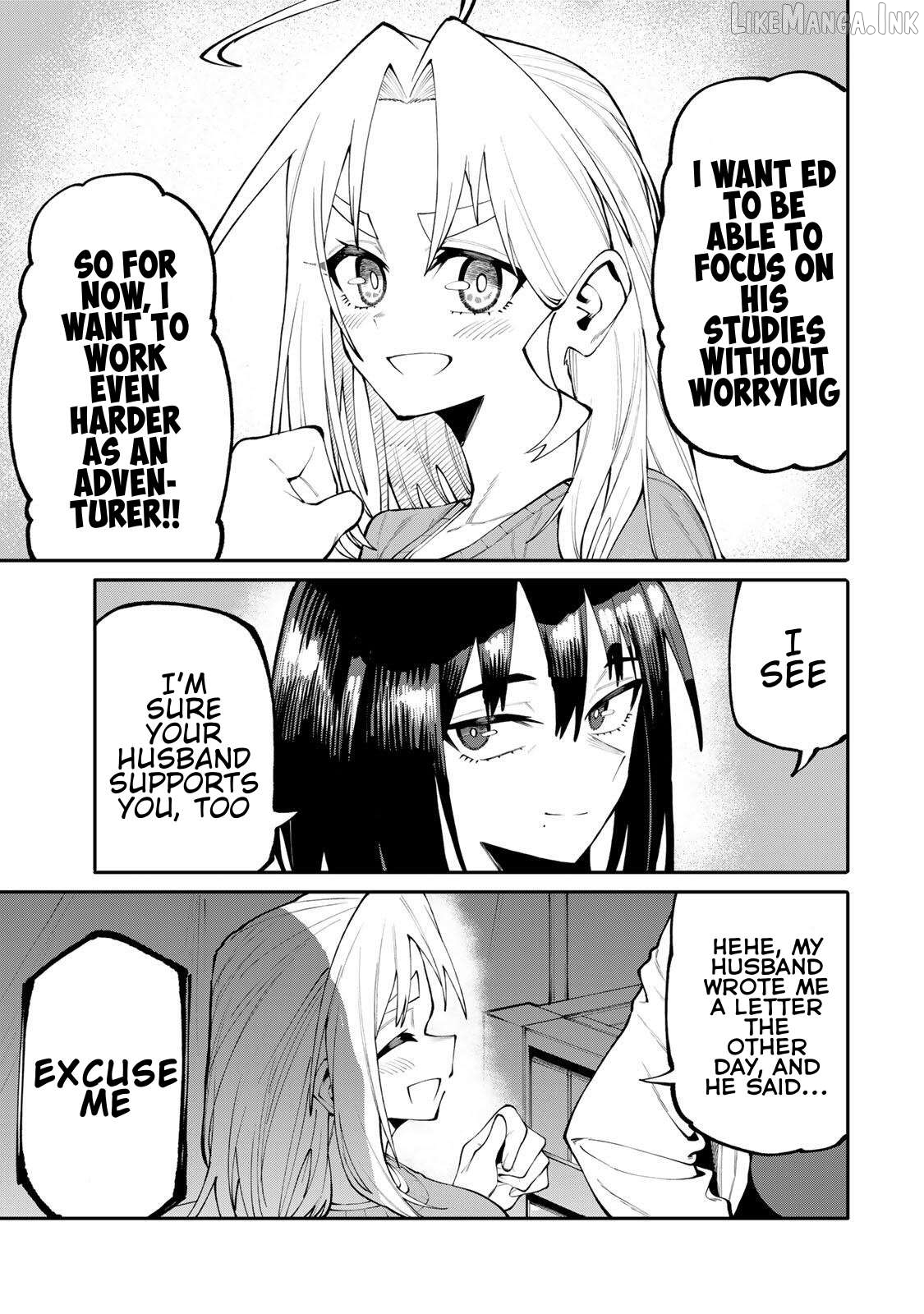 Okāsan Bōkensha, Roguin Bōnasu de Sukiru “Shufu” ni Mezamemashita. Shuuichi Moraeru Chirashi de Bōkensha Seikatsu Ganbarimasu! Chapter 43 page 15
