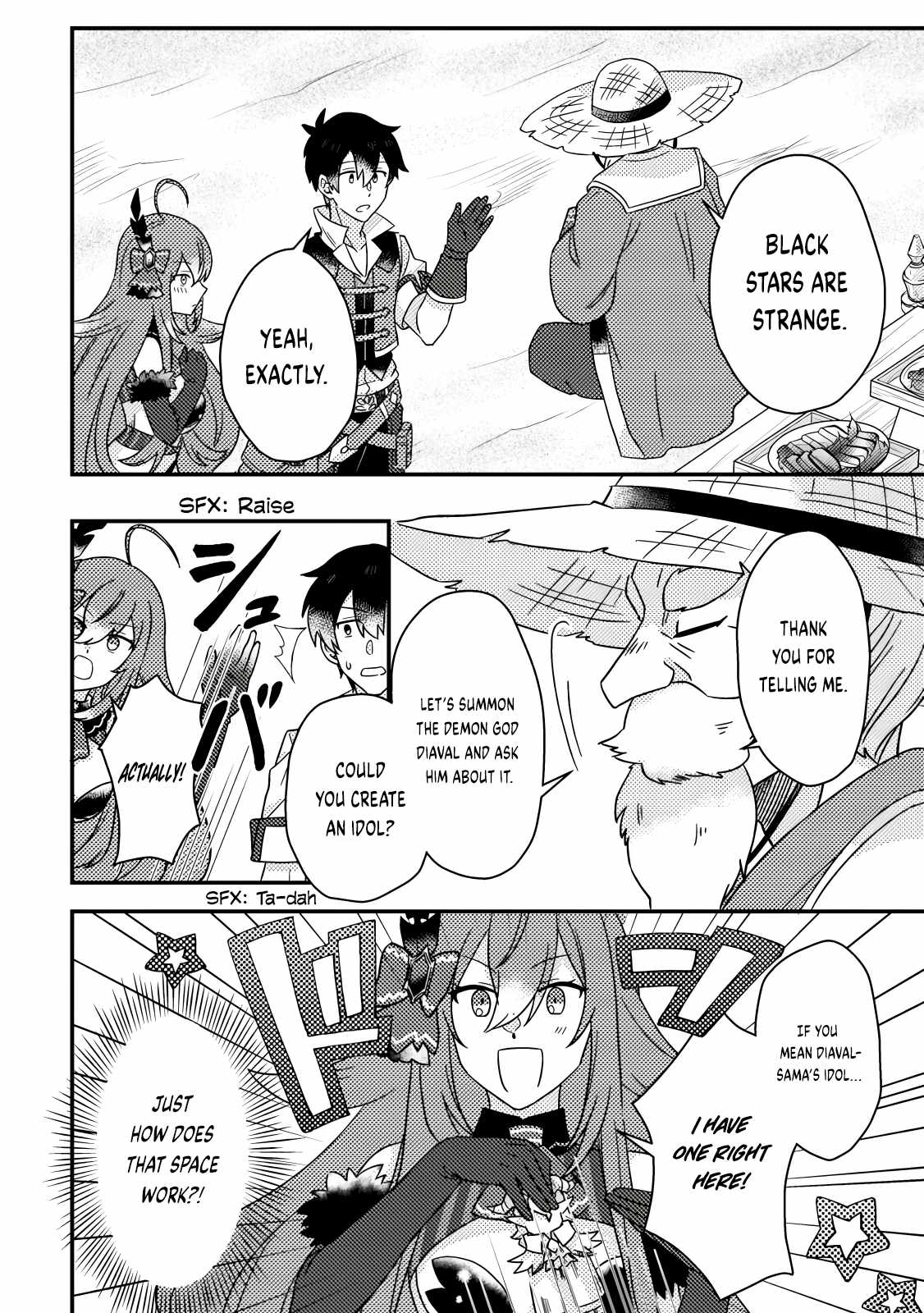 Revolution in production with the blessings of the gods - While living a leisurely, slow life in a corner of another world, somehow a diverse group of people gathered to form the strongest nation... Chapter 16.2 page 9