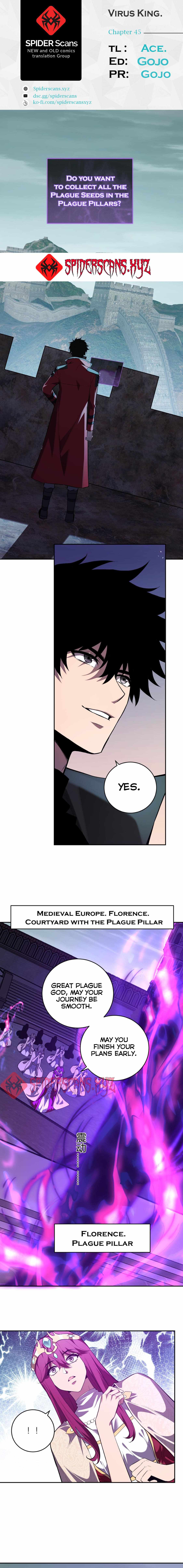 Doomsday for All: Me, Virus Monarch Chapter 45 page 1