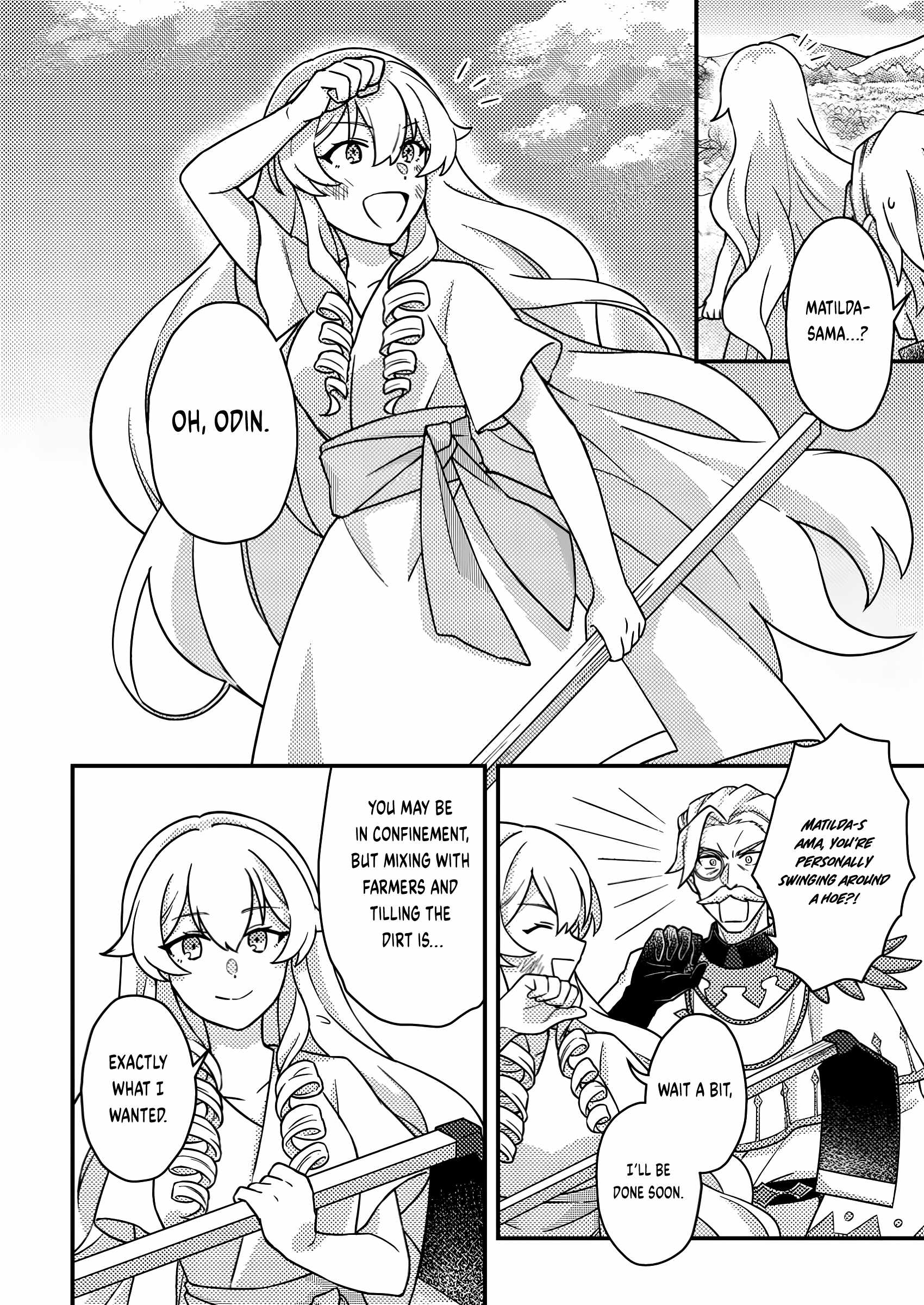 Revolution in production with the blessings of the gods - While living a leisurely, slow life in a corner of another world, somehow a diverse group of people gathered to form the strongest nation... Chapter 17.1 page 3