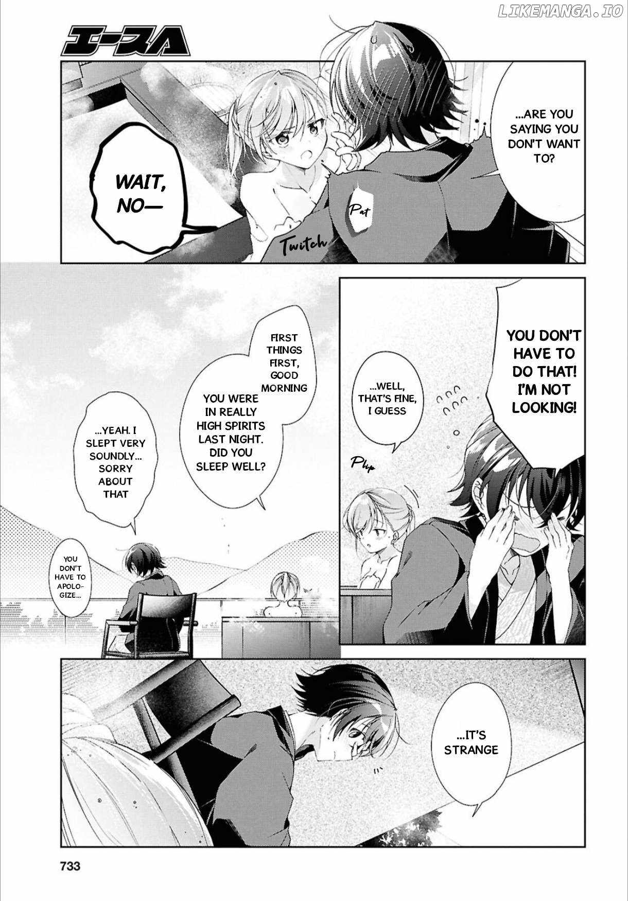 Isshiki-san wa Koi wo shiritai Chapter 42 page 13