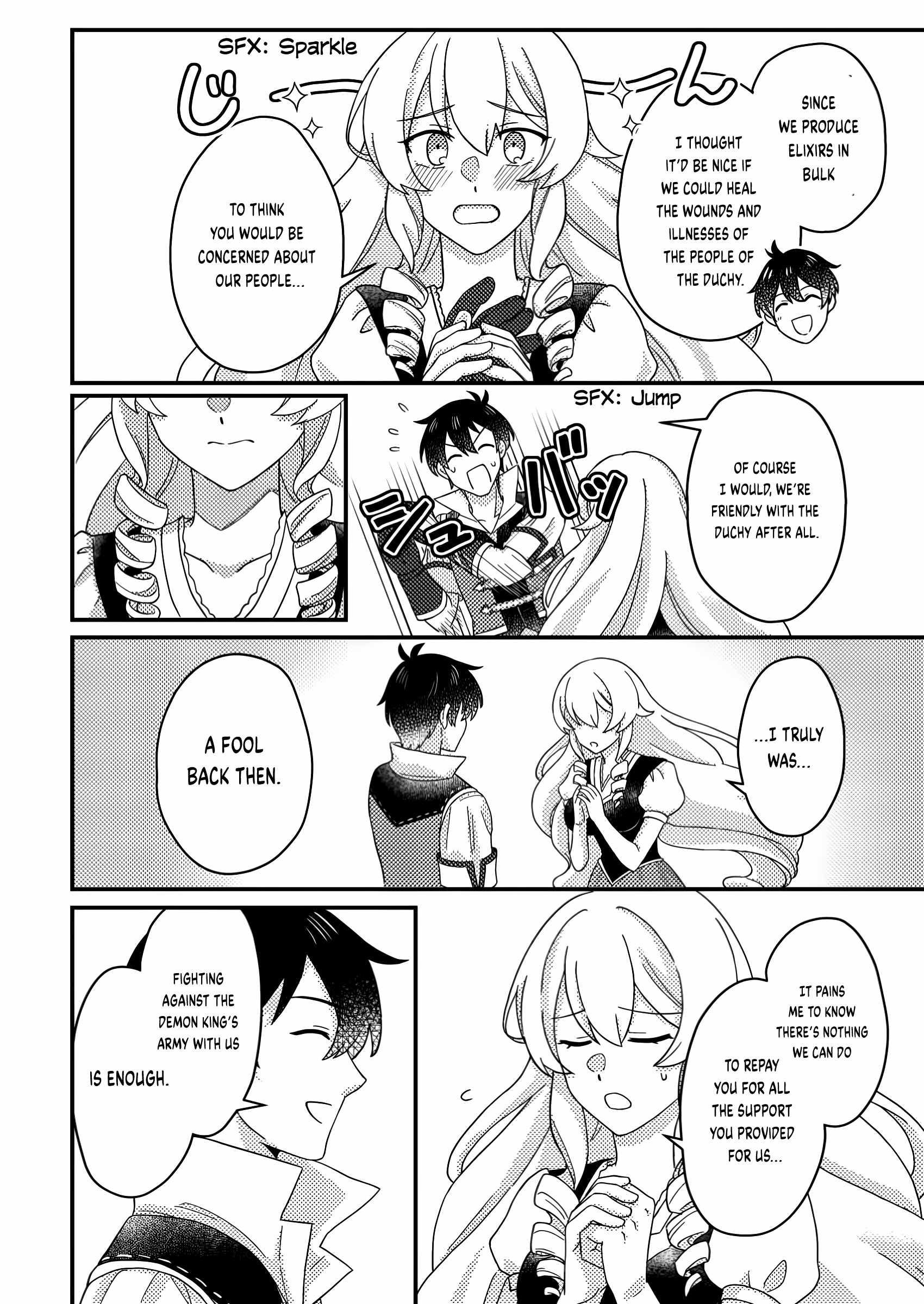 Revolution in production with the blessings of the gods - While living a leisurely, slow life in a corner of another world, somehow a diverse group of people gathered to form the strongest nation... Chapter 17.2 page 3