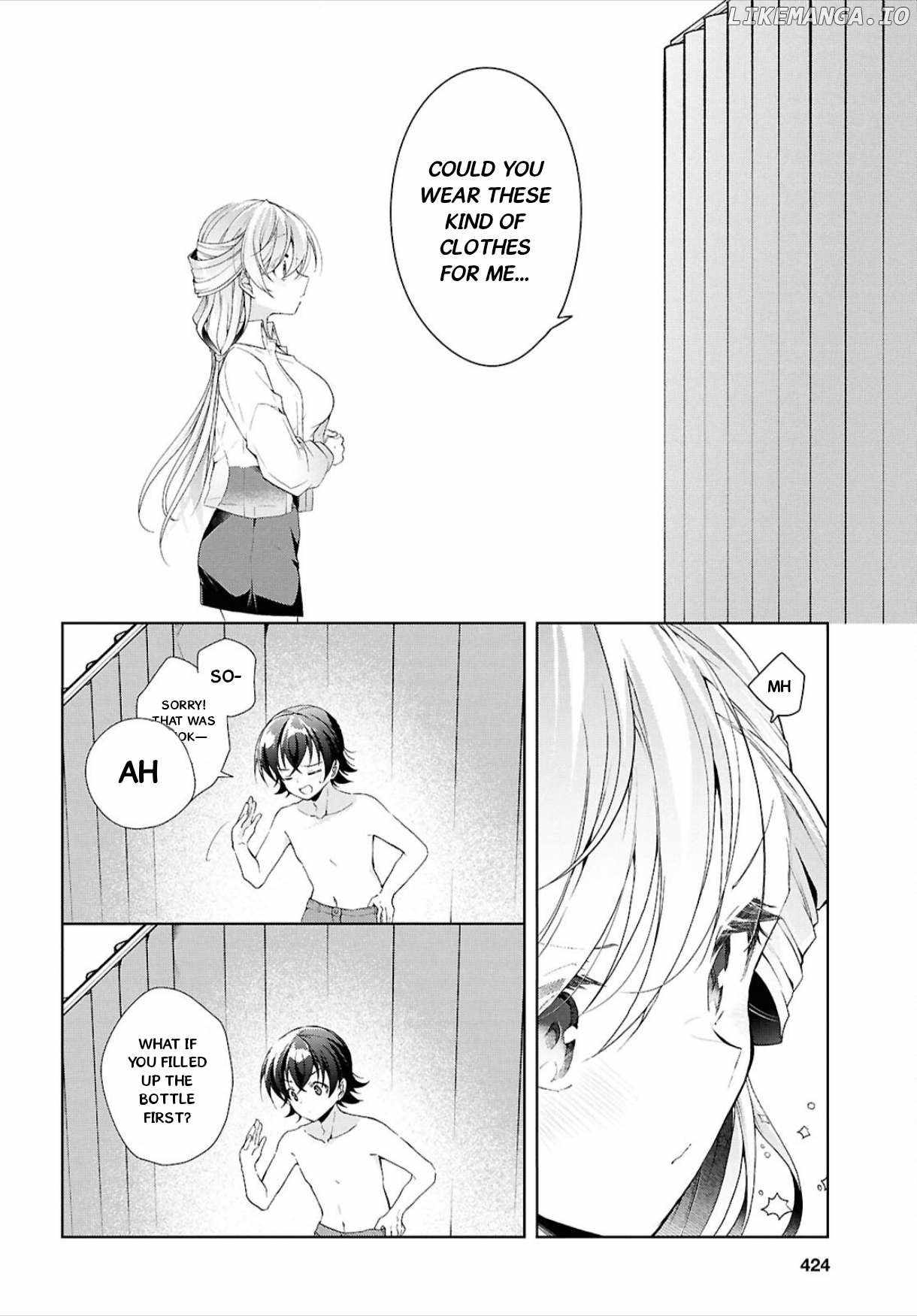 Isshiki-san wa Koi wo shiritai Chapter 43 page 35