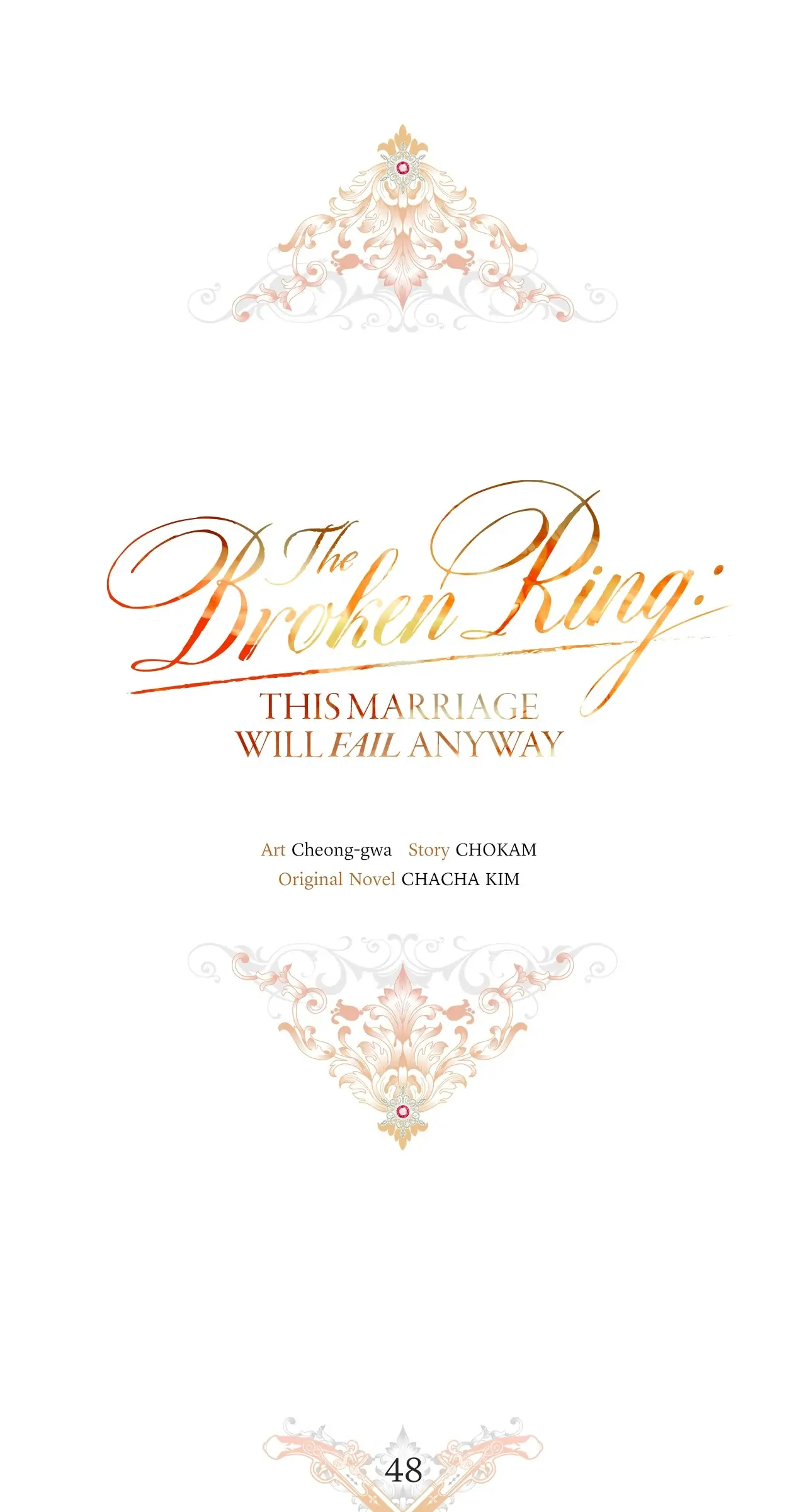 The Broken Ring: This Marriage Will Fail Anyway Chapter 48 page 37