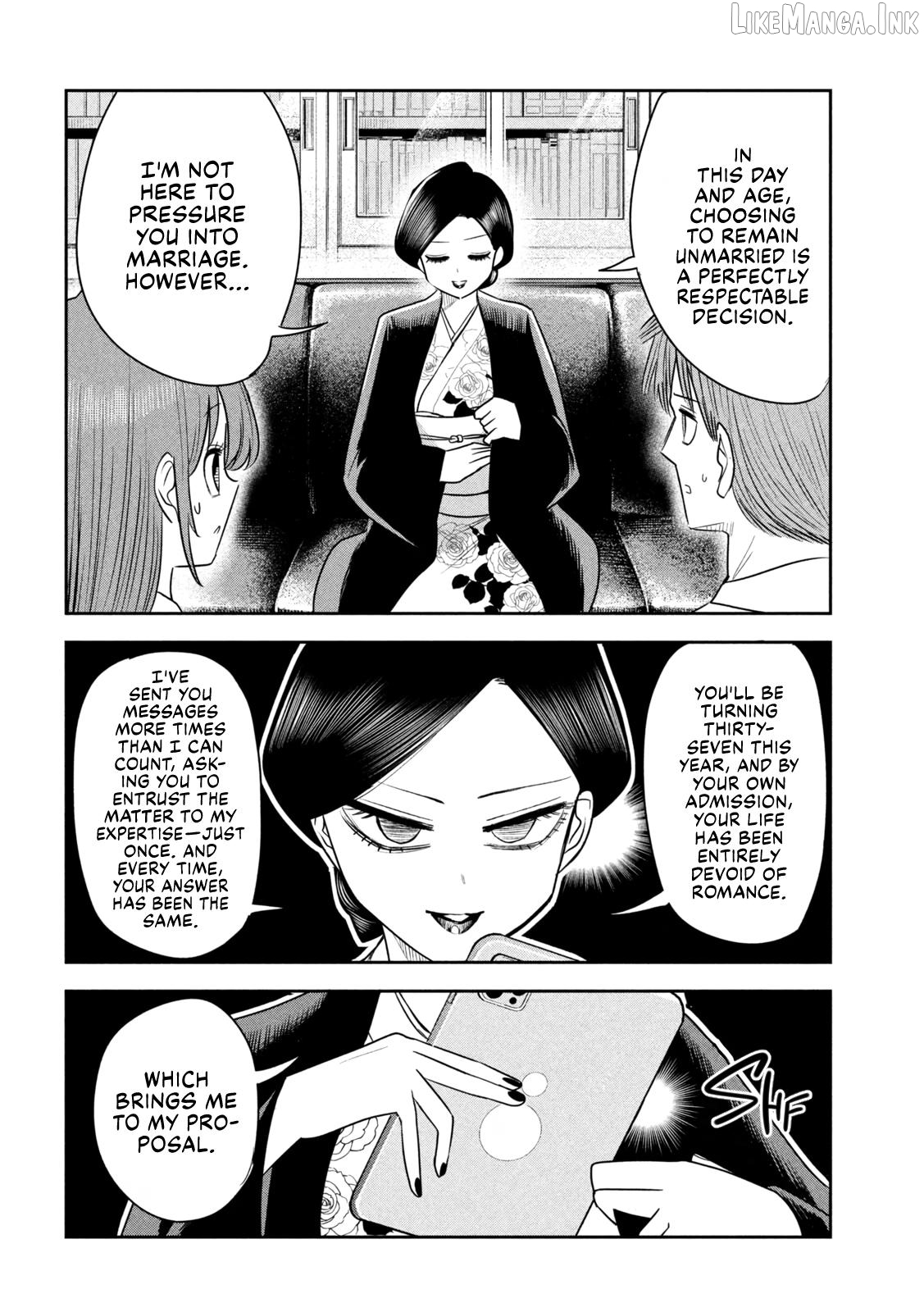 Sachou to Sake to Hoshi Chapter 49 page 16