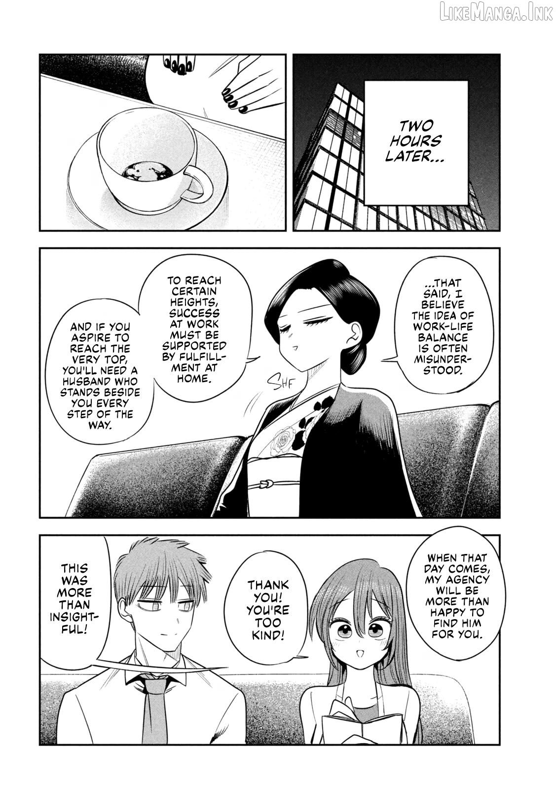 Sachou to Sake to Hoshi Chapter 49 page 14