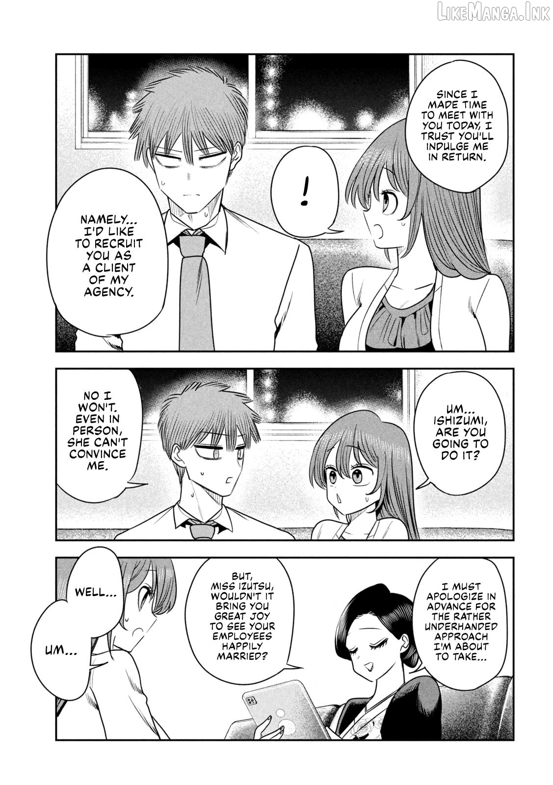 Sachou to Sake to Hoshi Chapter 49 page 17