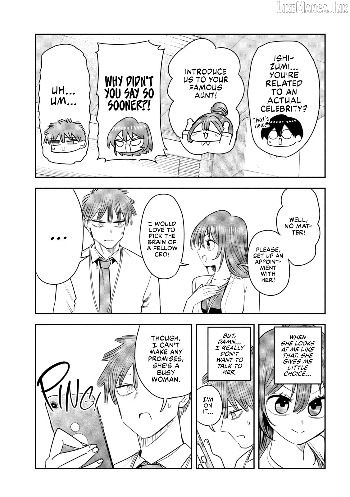 Sachou to Sake to Hoshi Chapter 49 page 9