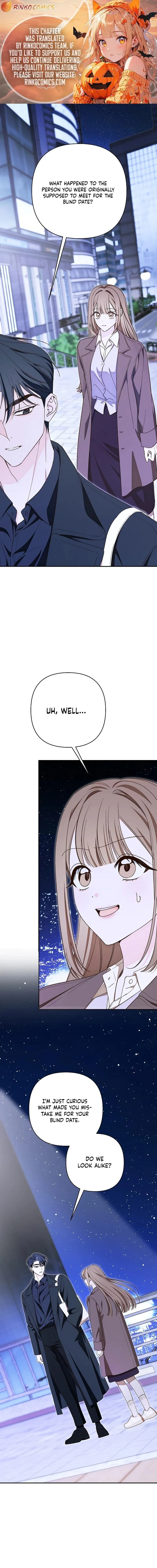 Misunderstanding blind date Chapter 15 page 1