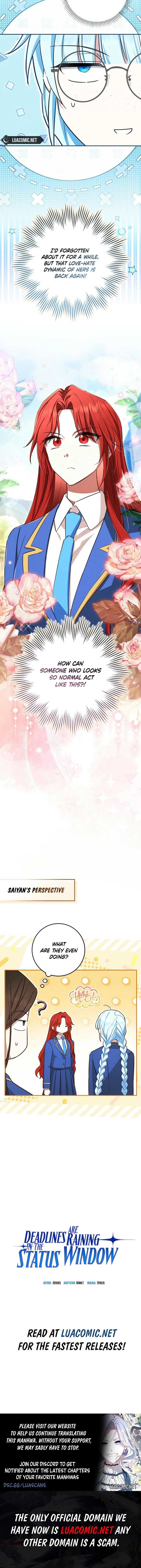 Deadlines are Raining in the Status Window Chapter 50 page 18