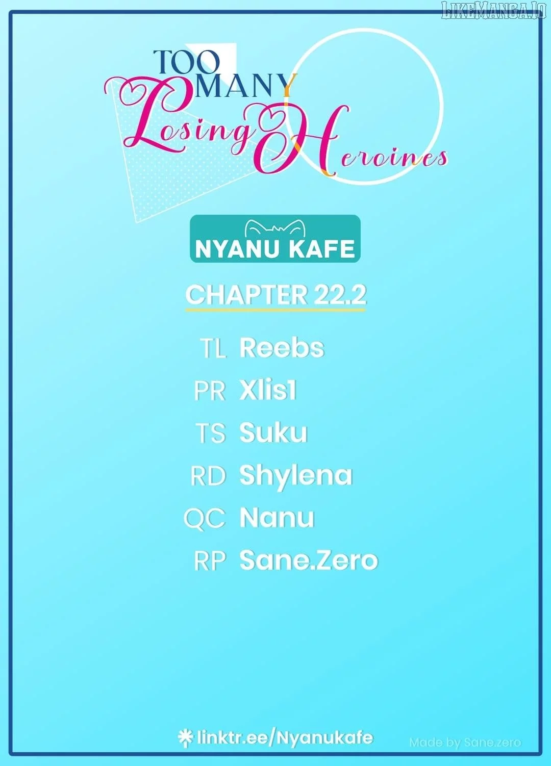 Too Many Losing Heroines! Chapter 22.2 page 1