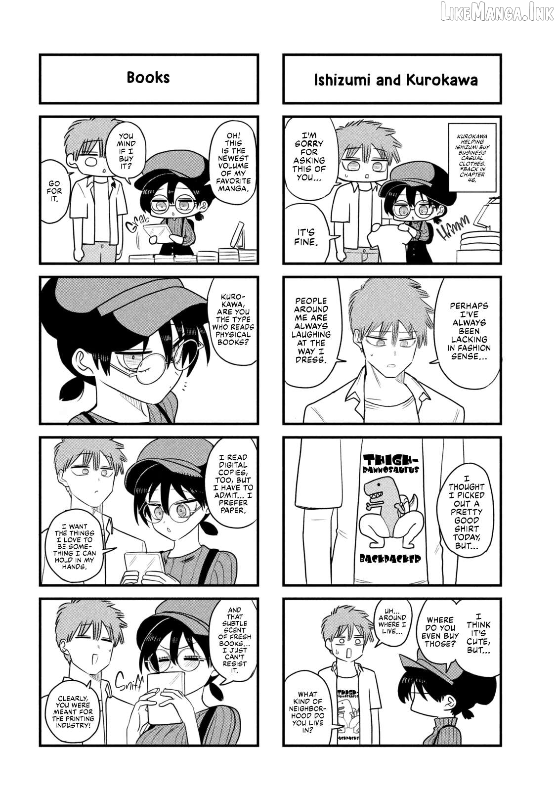 Sachou to Sake to Hoshi Chapter 50.5 page 14