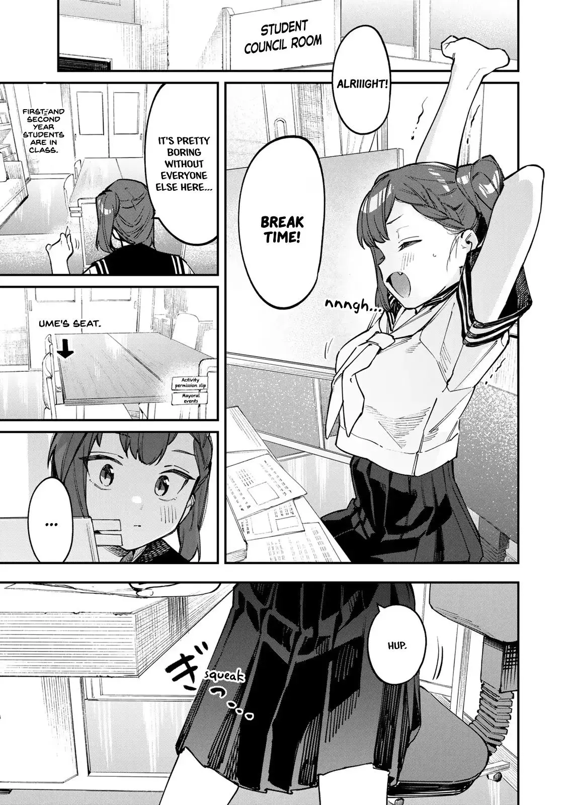 Seitokai ni mo Ana wa Aru! Chapter 51 page 1