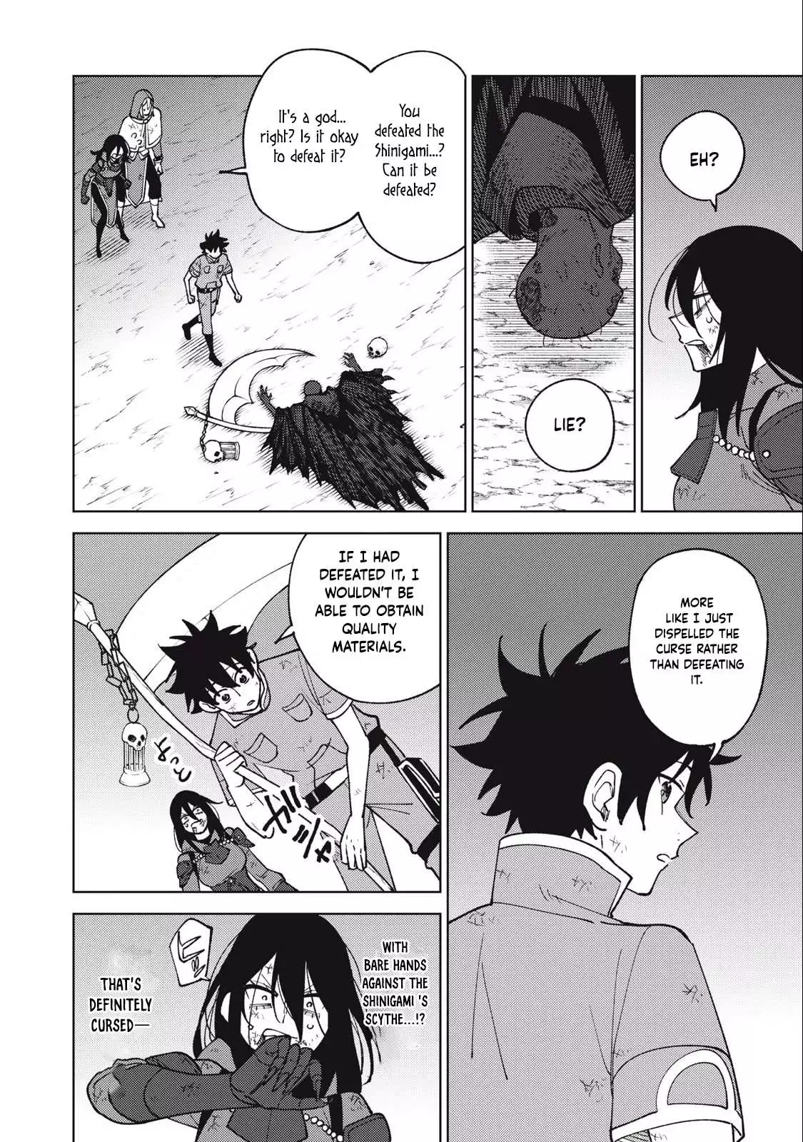 My S-Rank Party Fired Me for Being a Cursificer ~ I Can Only Make “Cursed Items”, but They're Artifact Class! Chapter 28.1 page 12