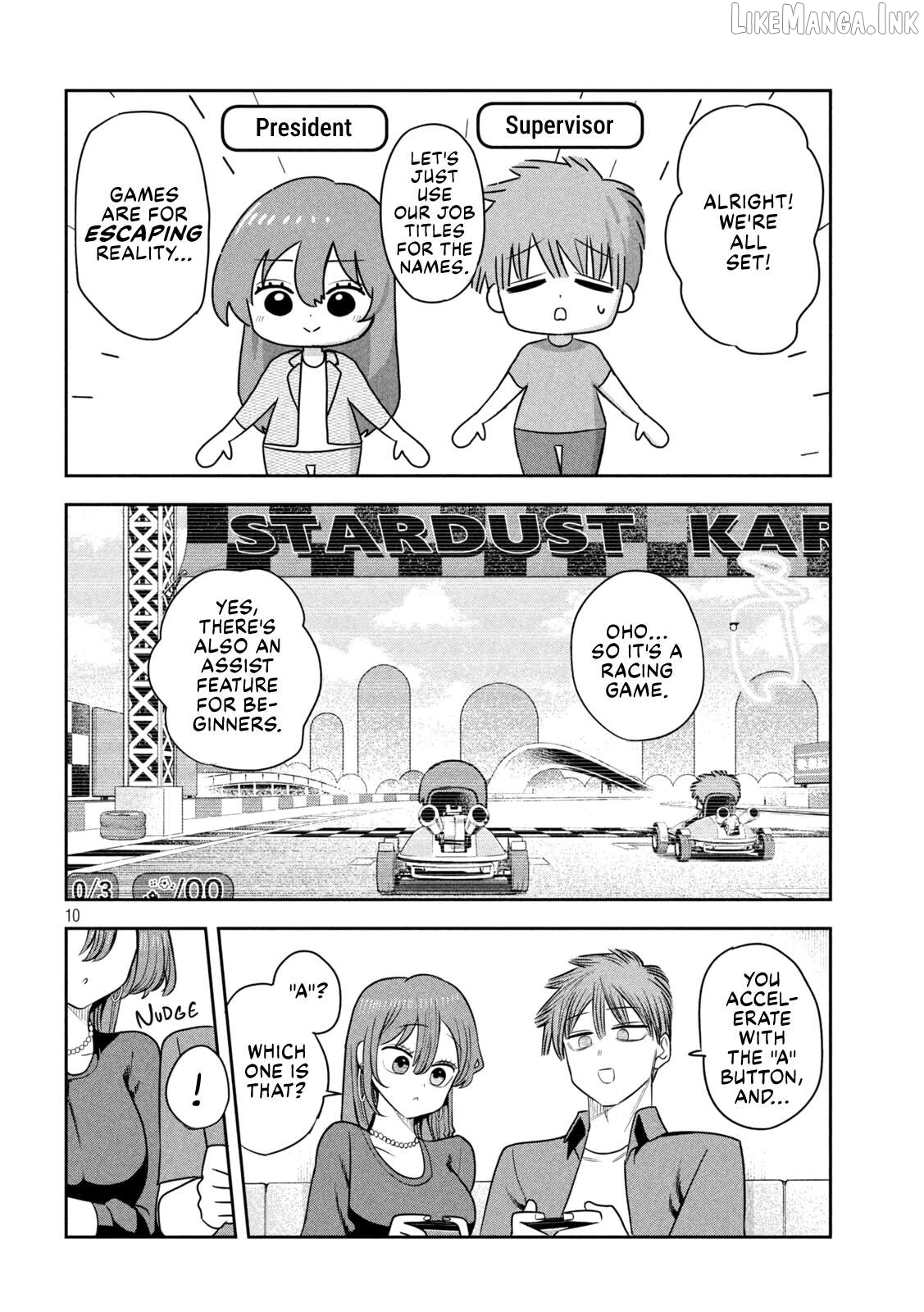 Sachou to Sake to Hoshi Chapter 52 page 10