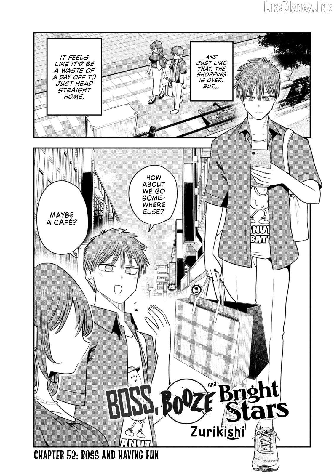Sachou to Sake to Hoshi Chapter 52 page 1