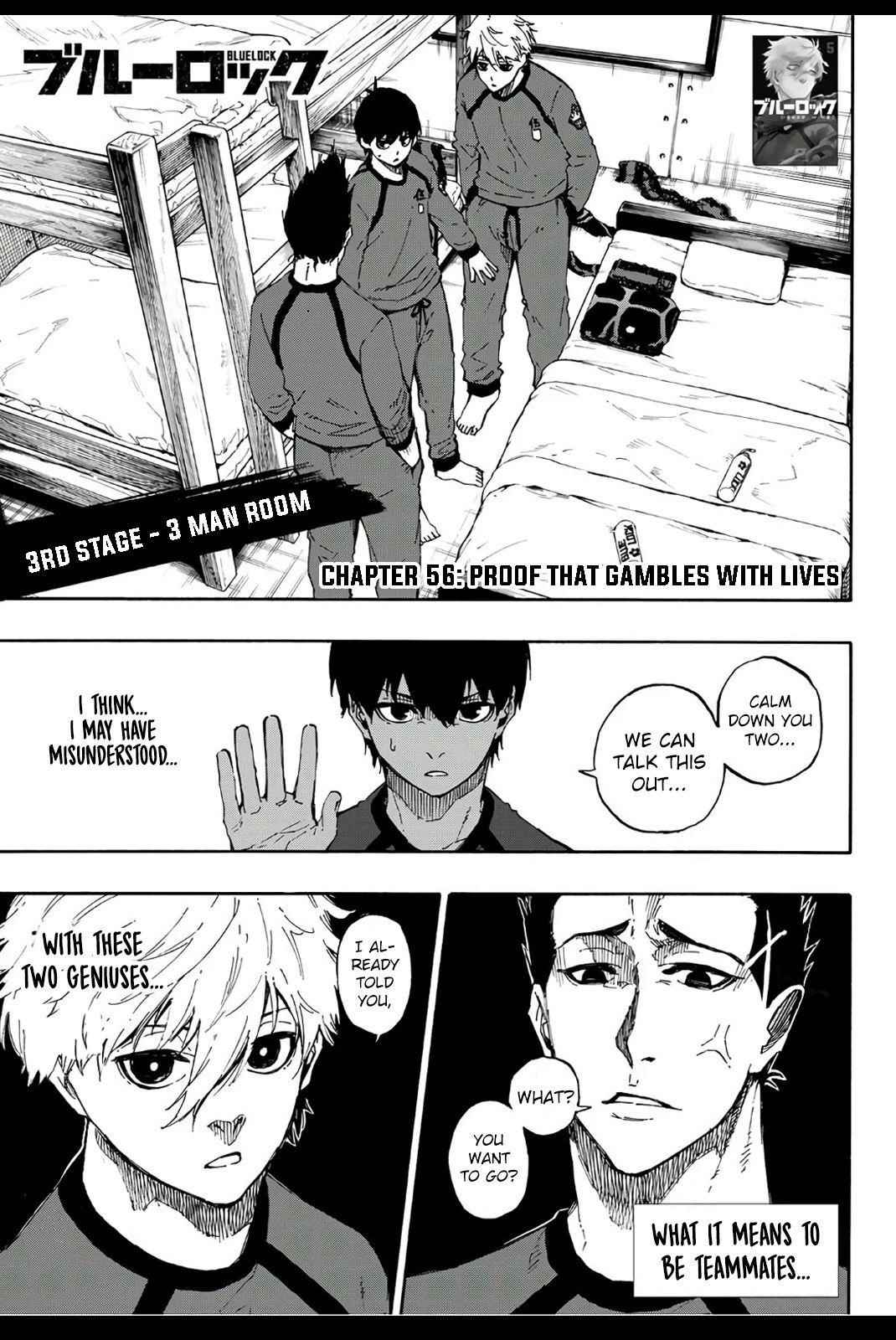 Blue Lock Chapter 56 page 3