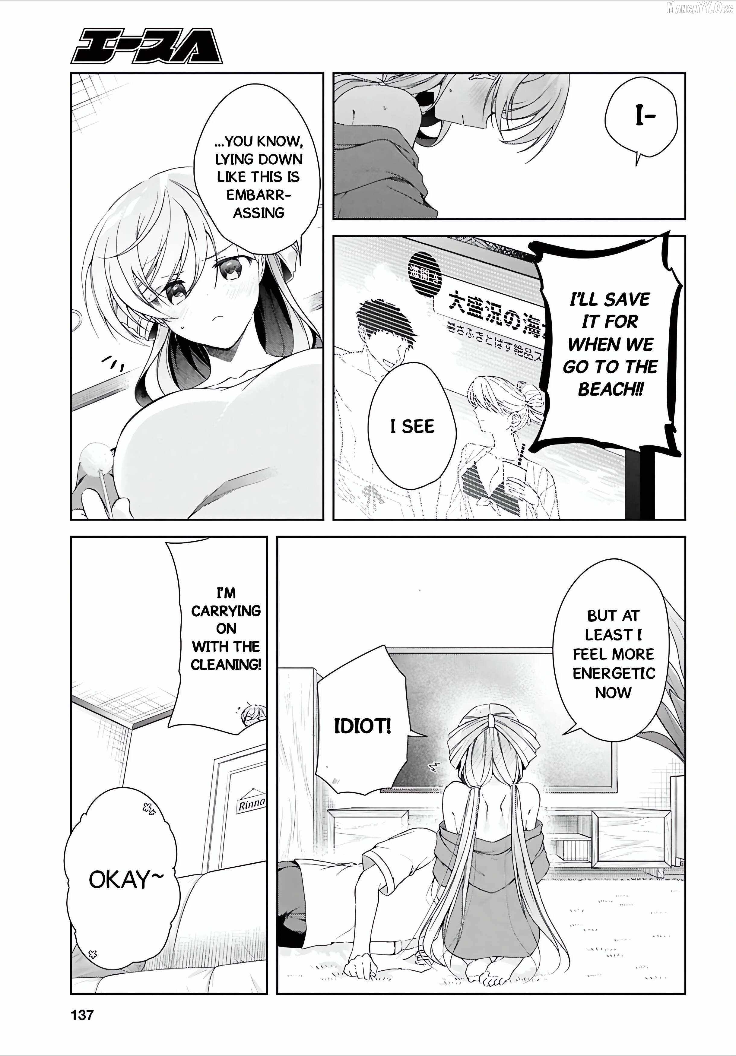 Isshiki-san wa Koi wo shiritai Chapter 49.2 page 14