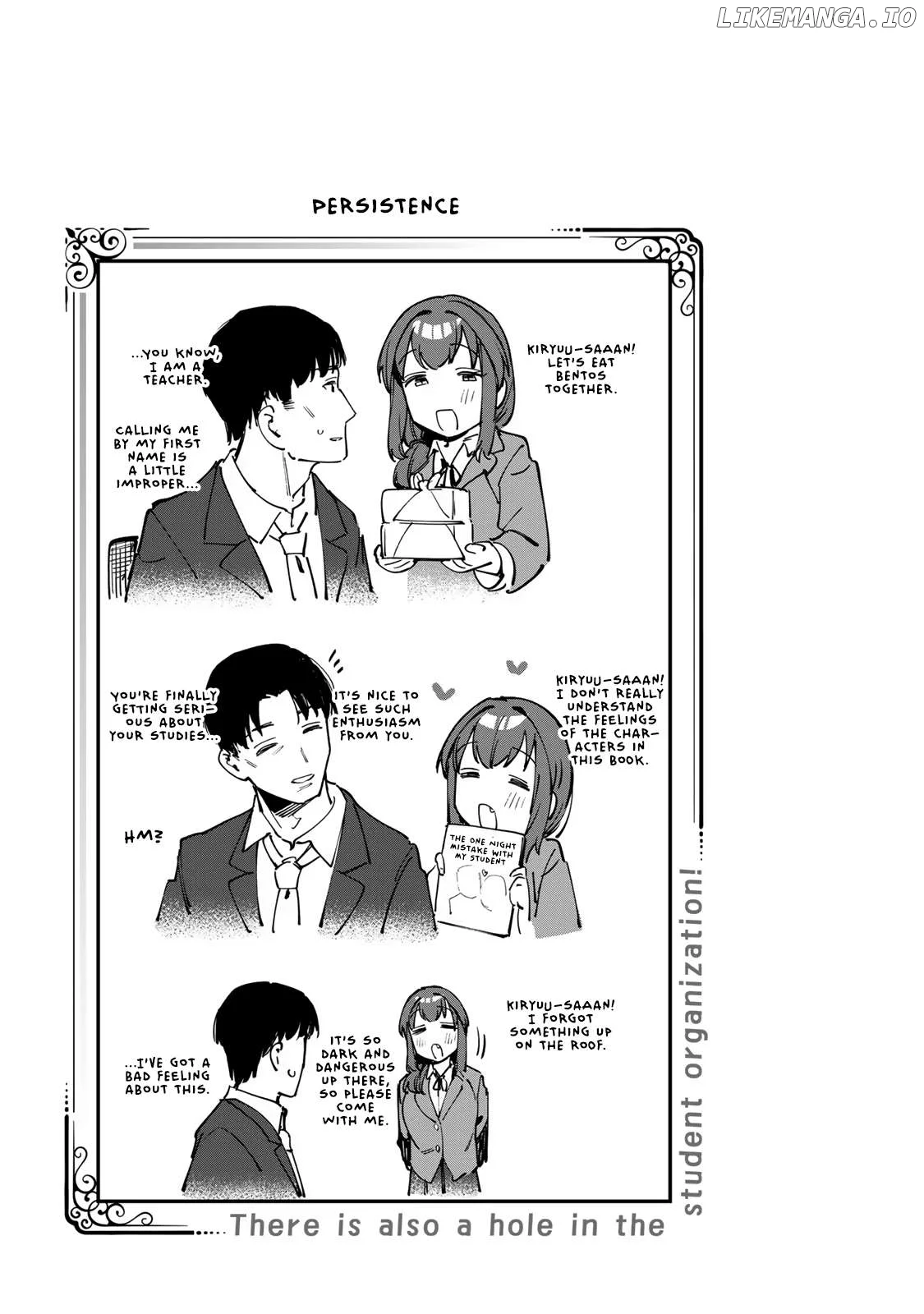 Seitokai ni mo Ana wa Aru! Chapter 57 page 9